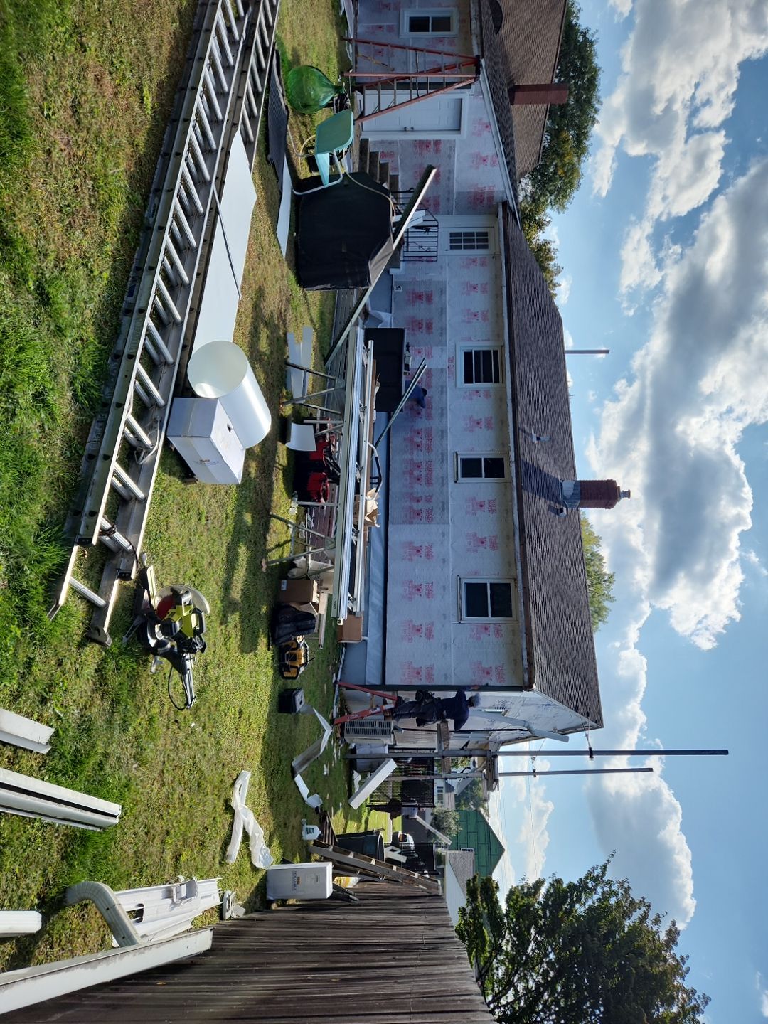 Siding Installation using Certainteed Monogram Forest Green by A Plus Exterior
