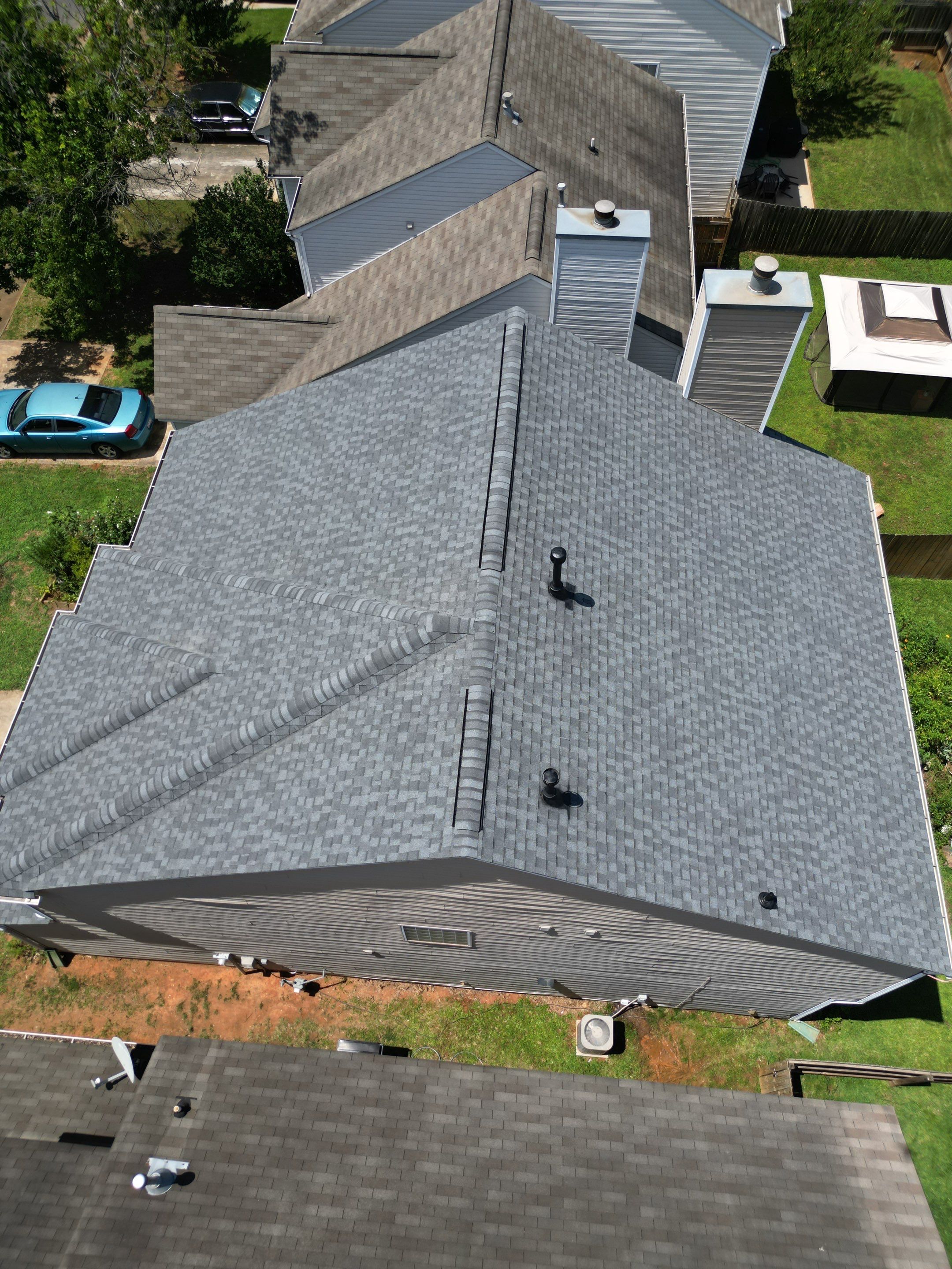 Roof replacement by hail and wind damage by Just Brilliant Restoration JBR