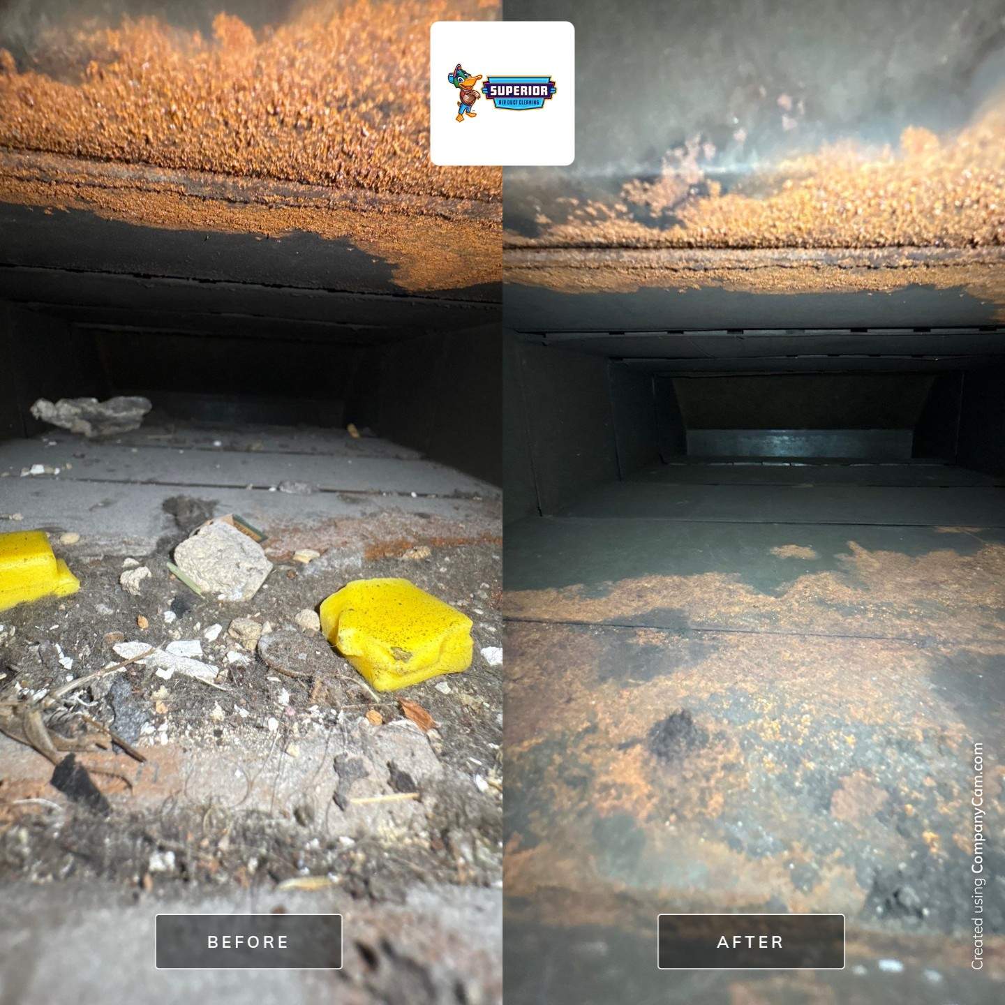 Air Duct Cleaning With a Vacuum Truck in Farrell, PA by Superior Air Duct Cleaning