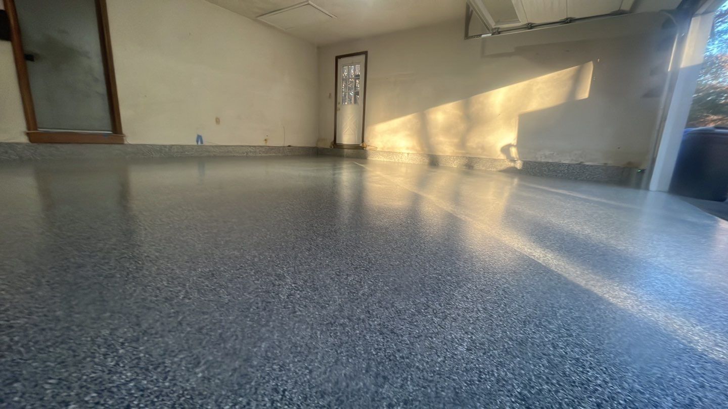 Garage in Andover, MA 01810 by Symphony Concrete Coatings