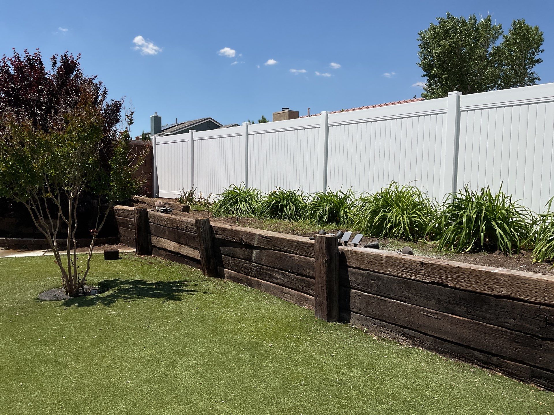 Fence Installation using Vinyl by Fence Guys Inc. 