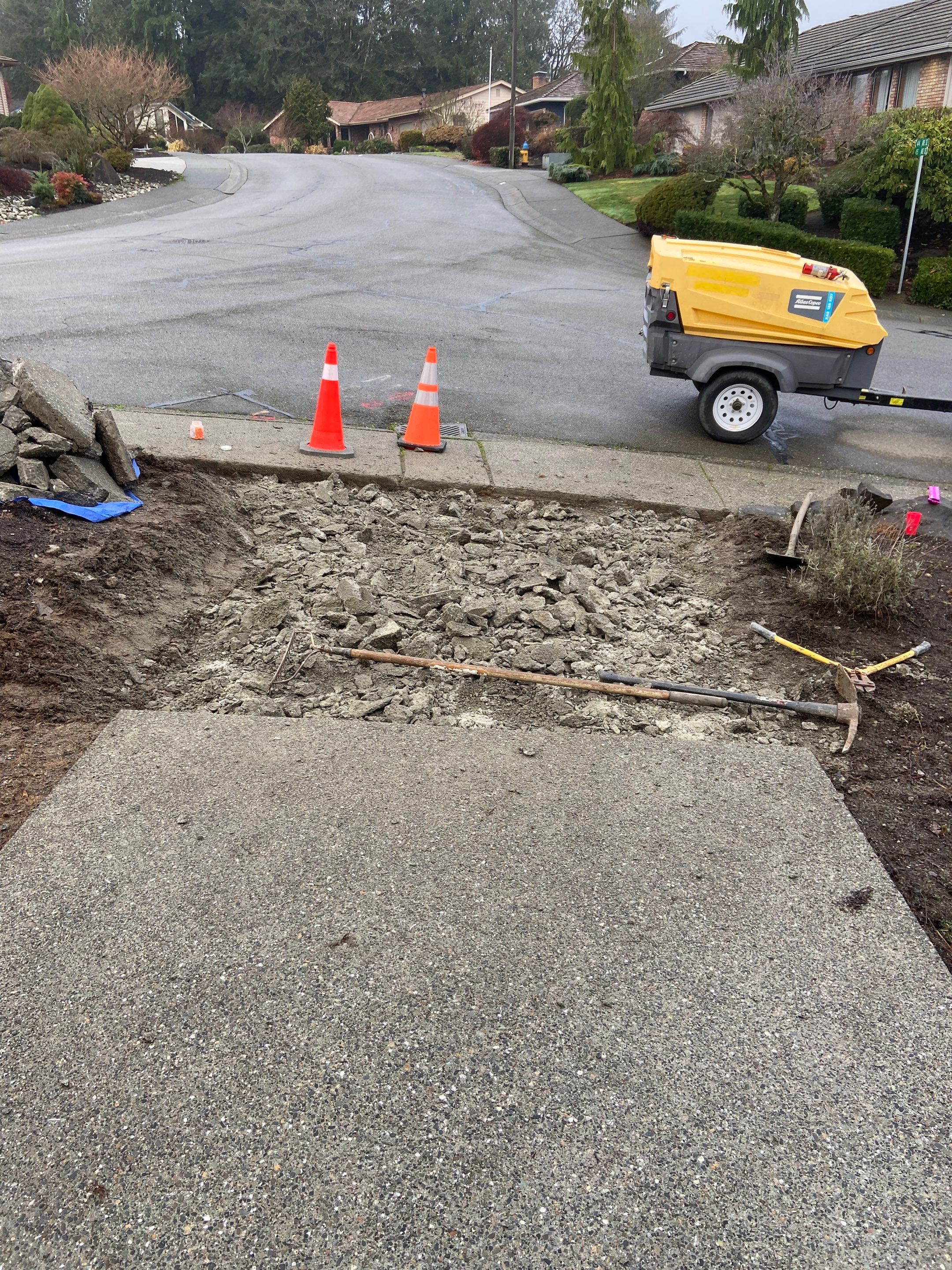 Tucker | Driveway Repair, Concrete Project  by Jireh Asphalt & Concrete Inc 