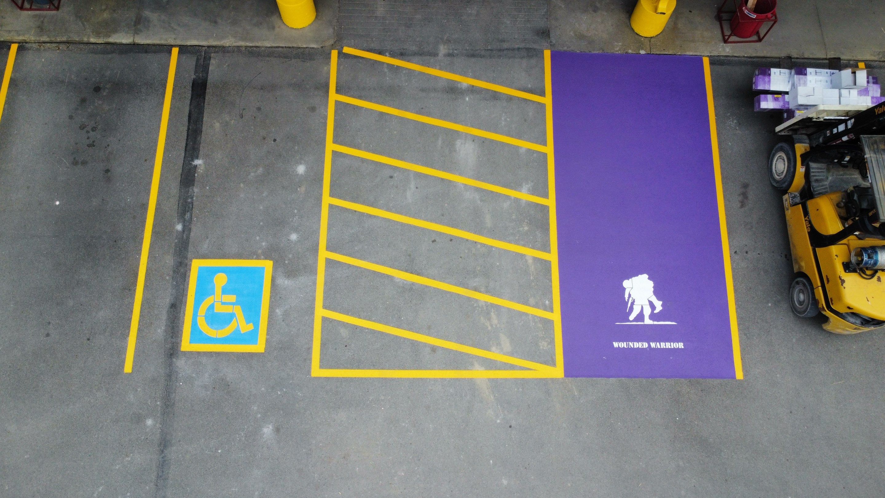 84 Lumber by G-Force Parking Lot Striping of Pittsburgh