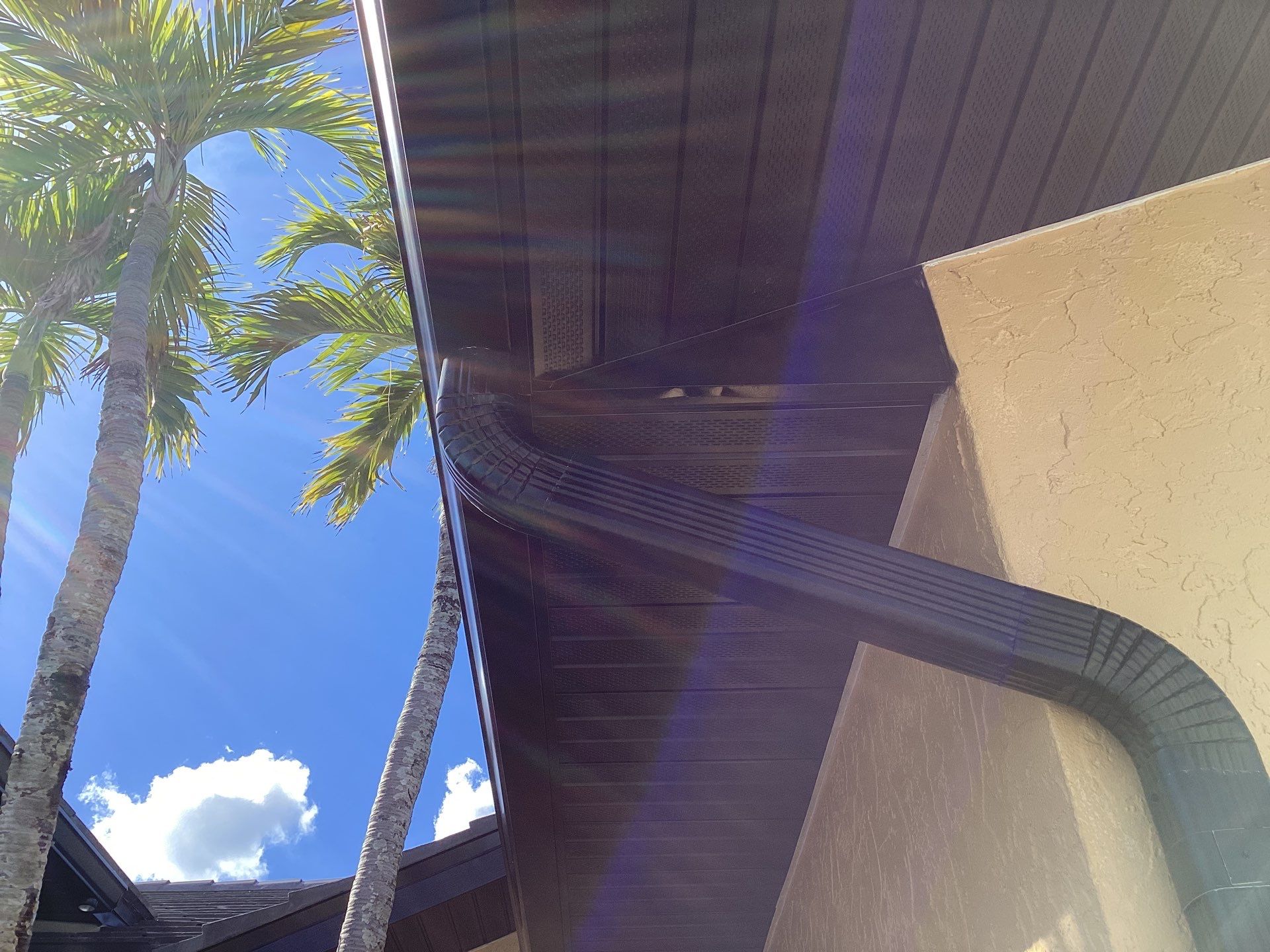 Total Black Gutters and Soffit & Fascia Installation in Punta Gorda FL by Gutter Professors
