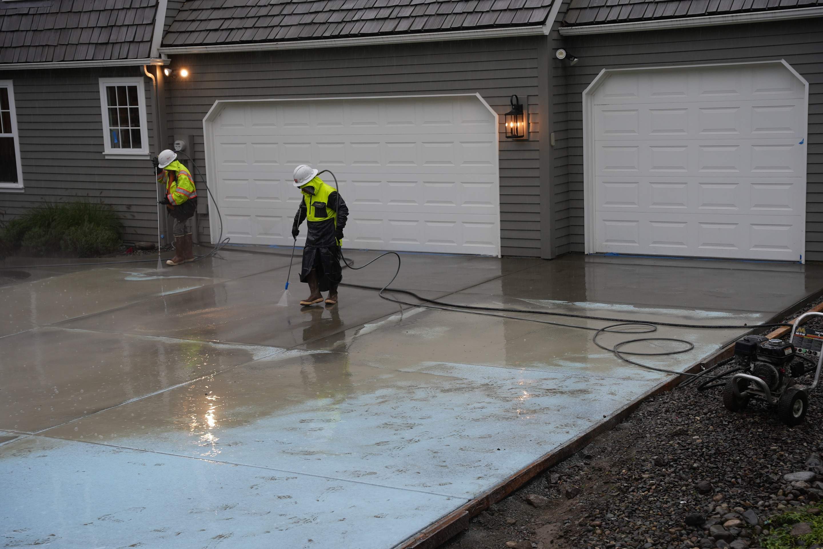 Sand Finish Concrete Driveway & Power Wash | Woodinville  by Jireh Asphalt & Concrete Inc 