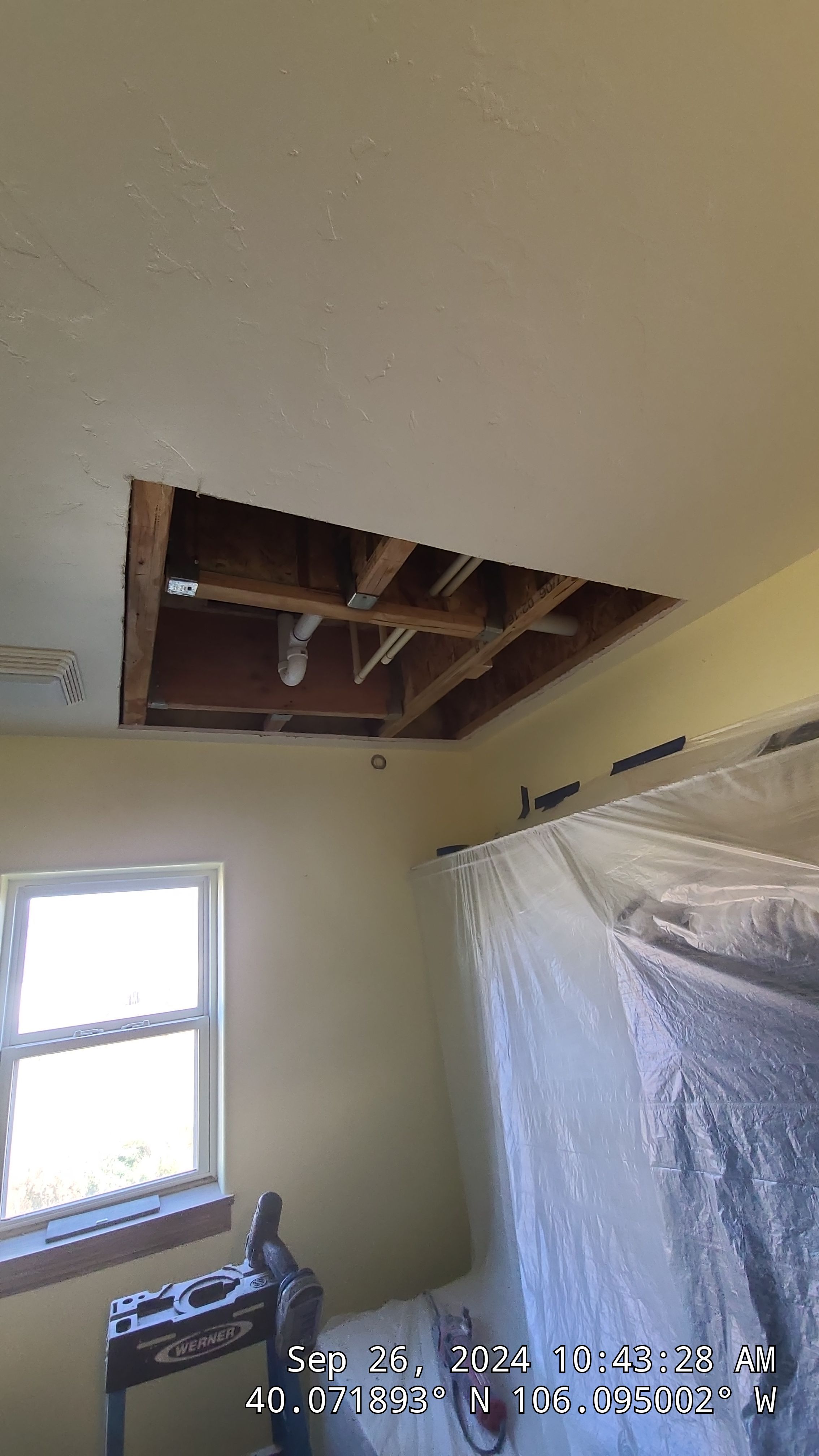 Drywall Repair Using Drywall Mud by Wheatley Creek Services