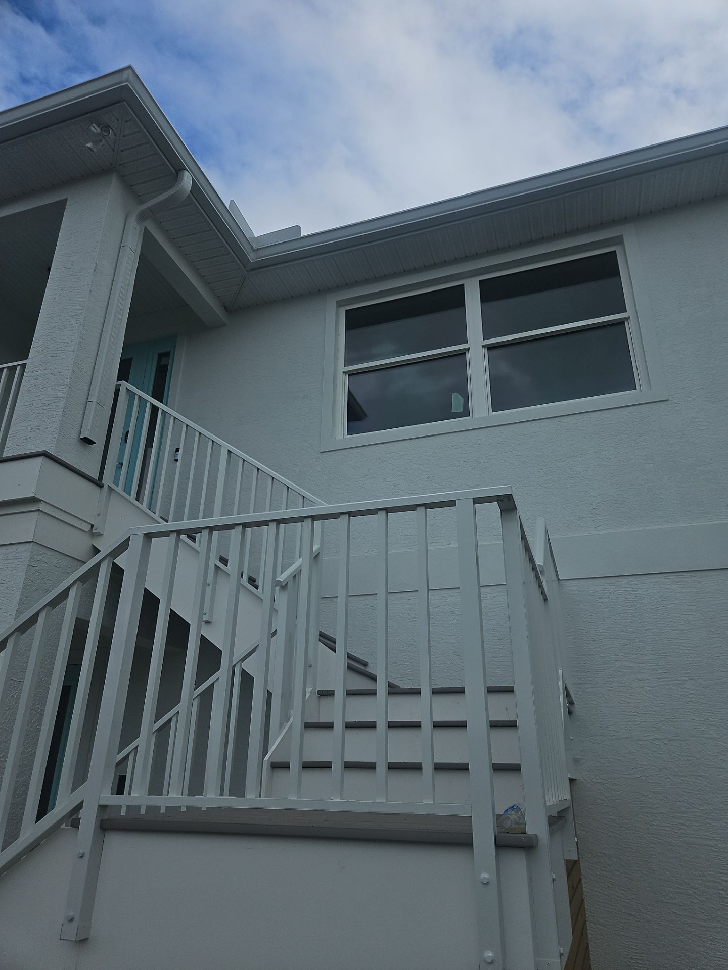 6-inch K-style Seamless Gutters and 3x4 Downspout Elbow Installation in Englewood, FL  by Gutter Professors