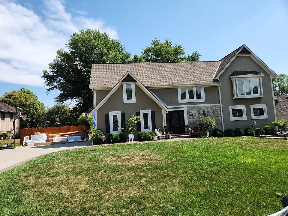 All New Craneboard D7 siding and New prefinished front door   by EEC  Windows, Siding & Roofing 