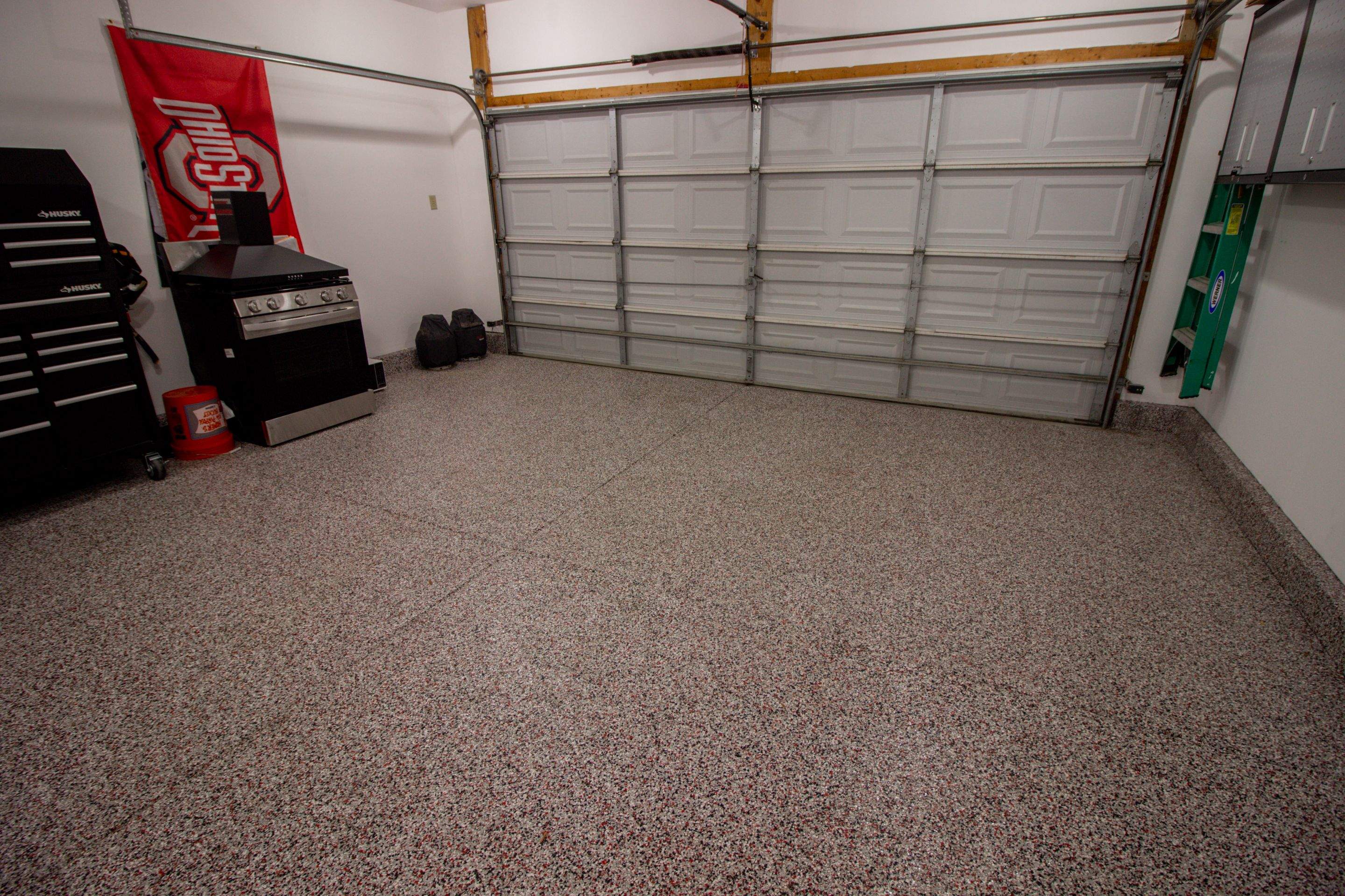 Garage Floor using Buckeye by Your1DayFloor.com