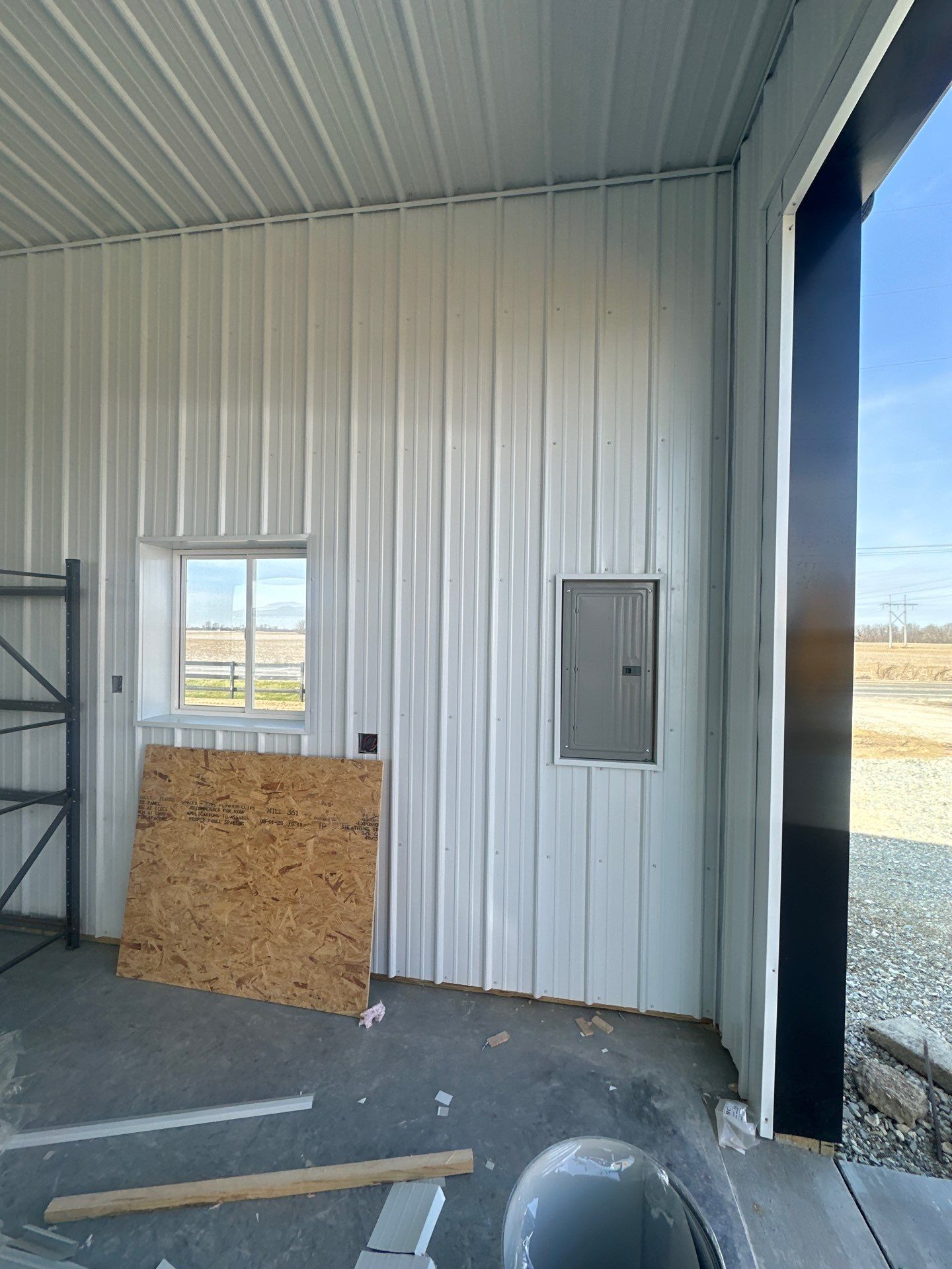 40'x40'x12' Garage by The Barn Builders 