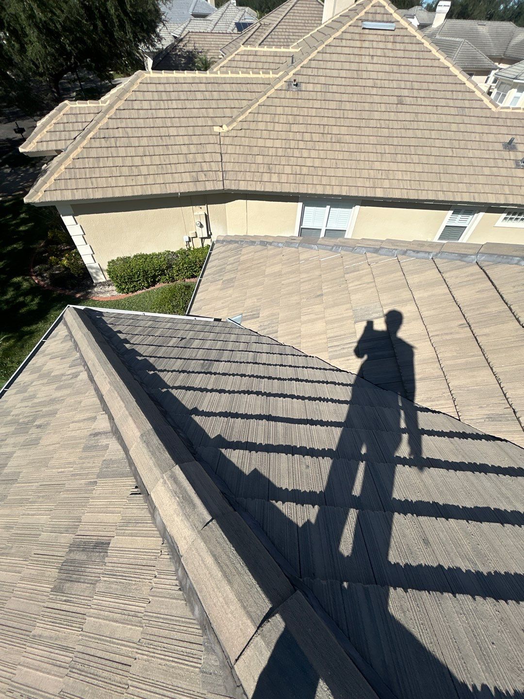 Orlando Tile Roof Replacement with Crown Windsor Shake Silverado Tiles by Fortified Roofing Solutions Corp.