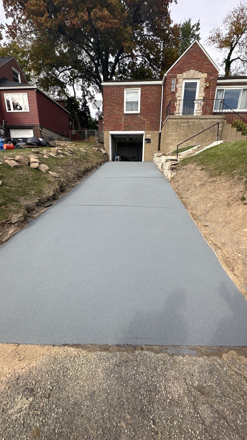 Driveway Project in Pittsburgh by Floors in a Day, Inc