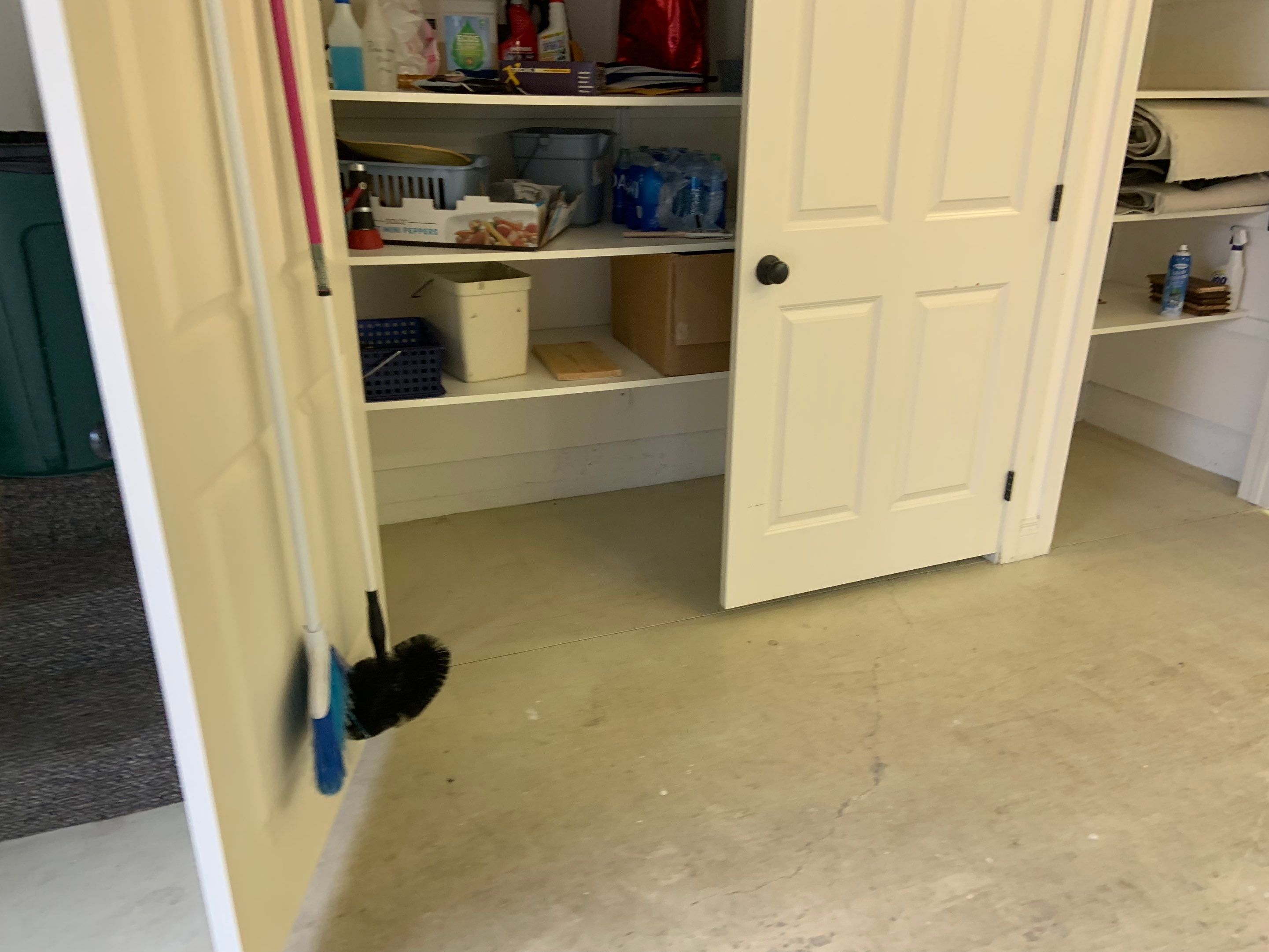 Garage Transformation using Driftwood Colorway by Croc Coatings, LLC
