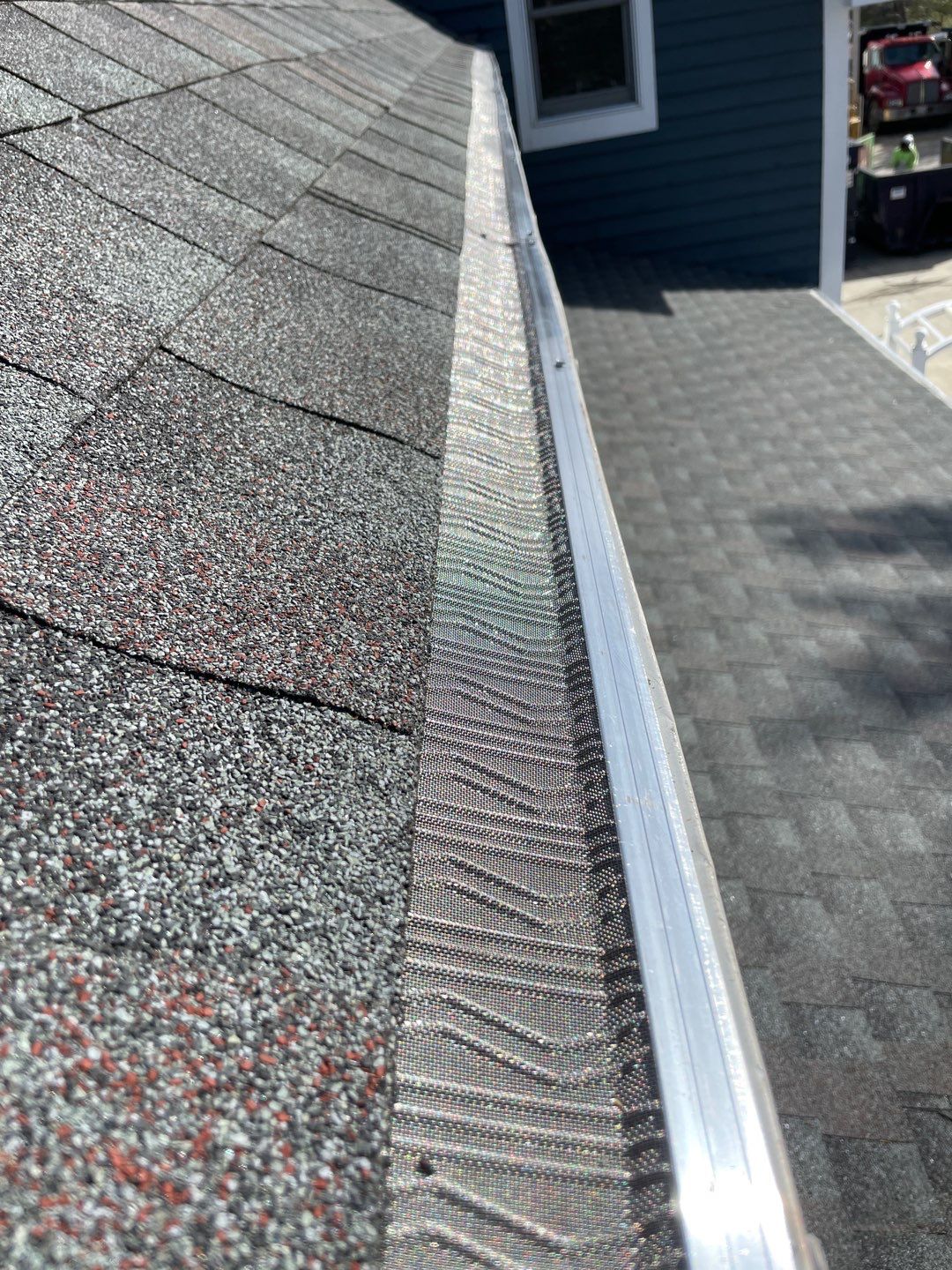 Residential Roofing Installation using GAF Timberline HDZ Williamsburg Slate  by Nitro Roofing and Construction