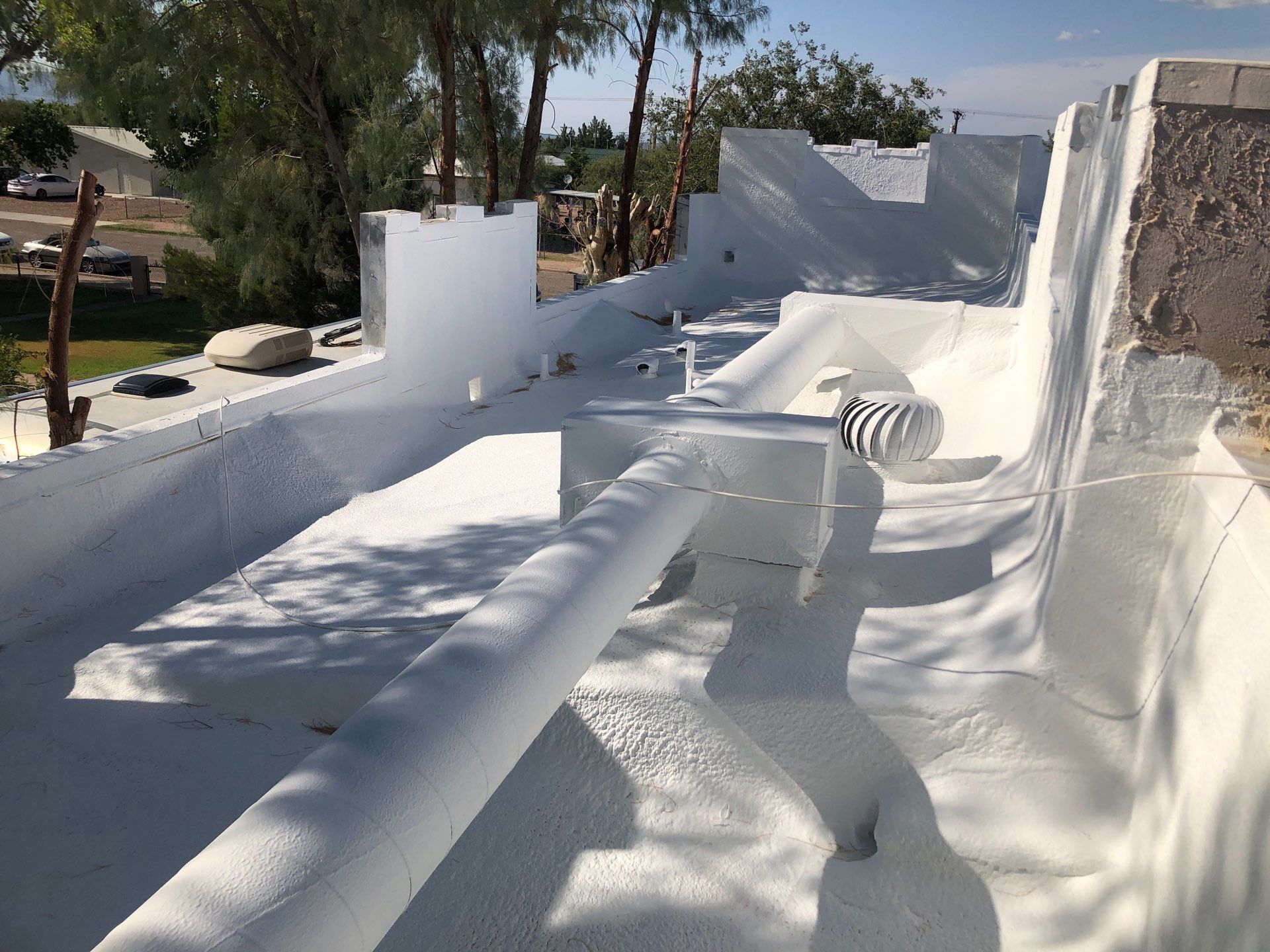 Spray Polyurethane Foam by Reimagine Roofing