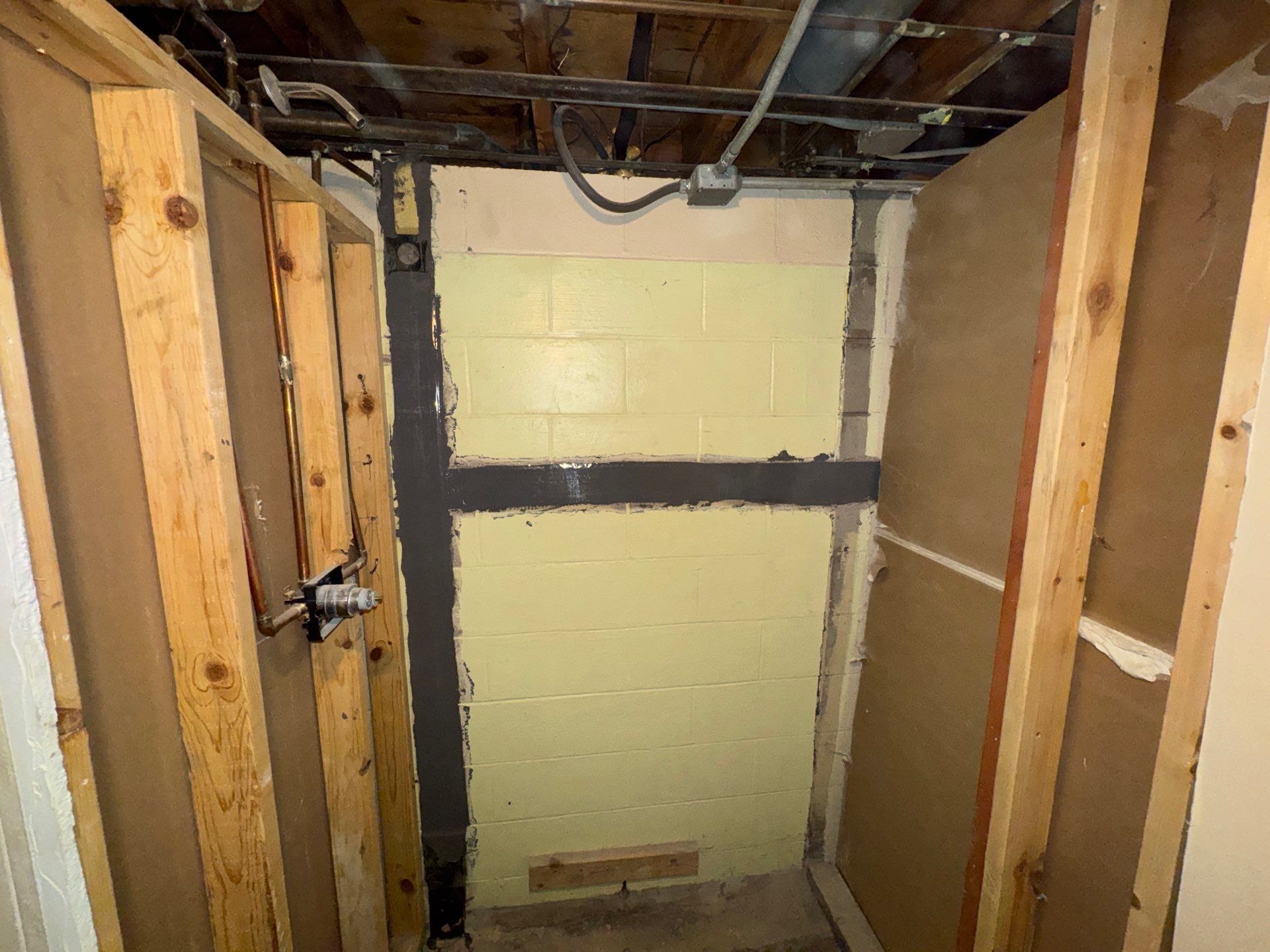Eldridge, IA Invisibeam Project by ACE Waterproofing & Basement Solutions
