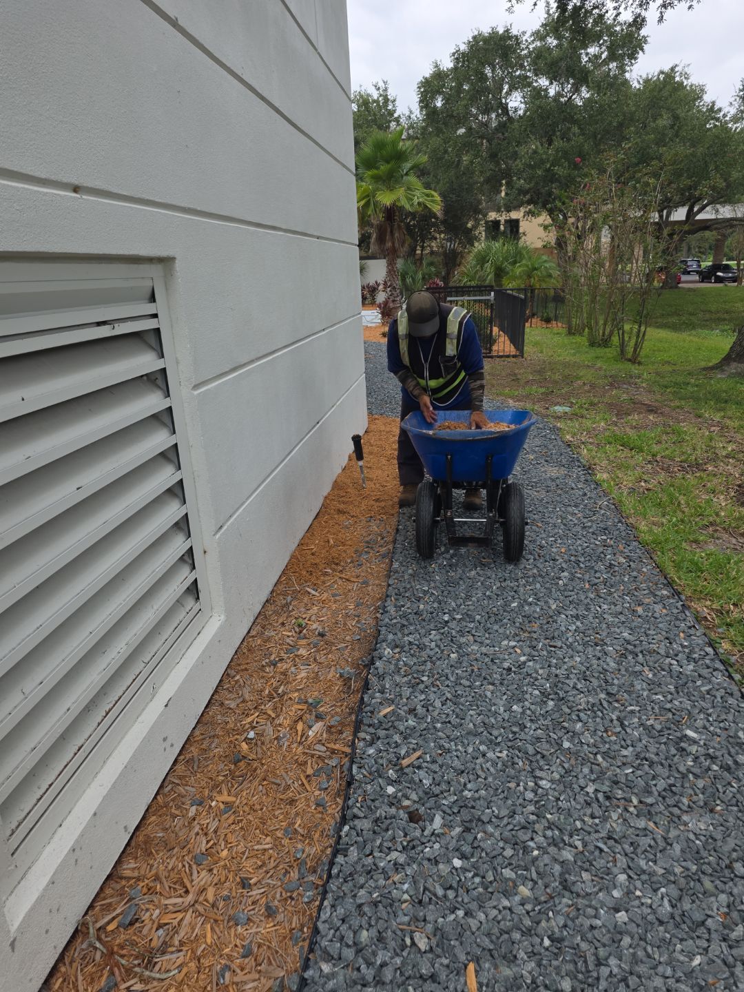 Marriott Hotel | Mulch Refresh by ProGreen Services