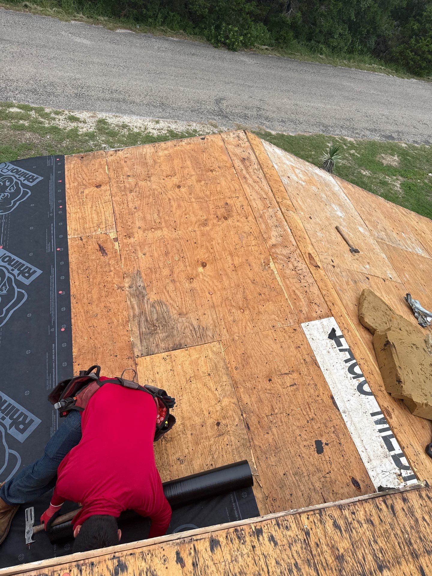 Project in Jonestown by Duque Roofing & Construction