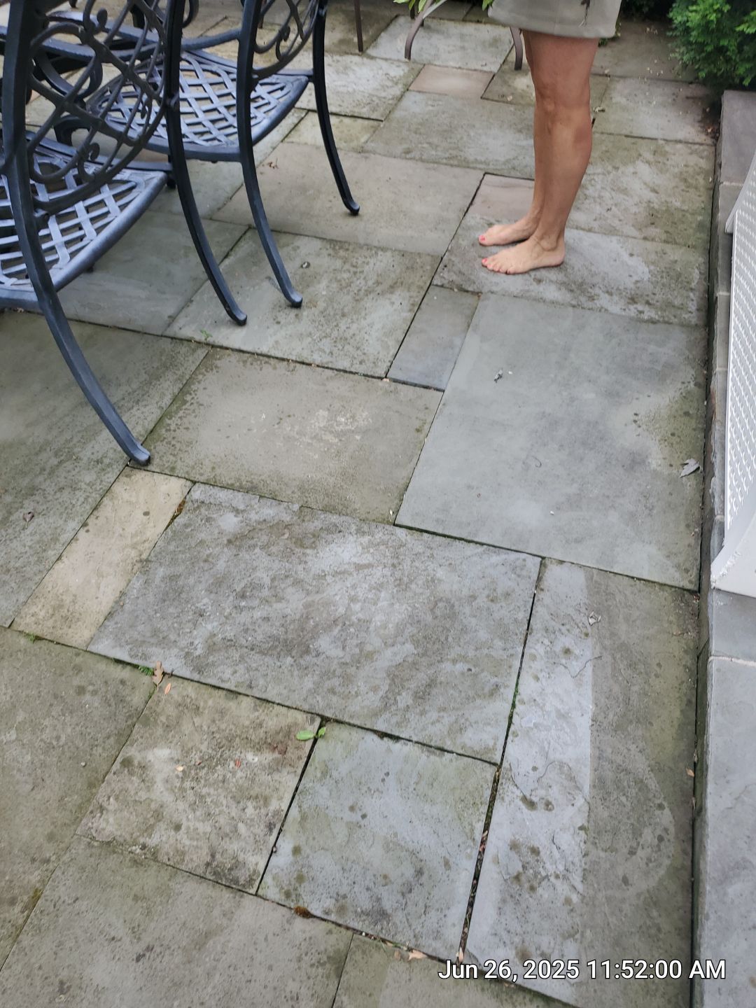Glenview stone repair, and cleaning by Northern Power Washing LLC.