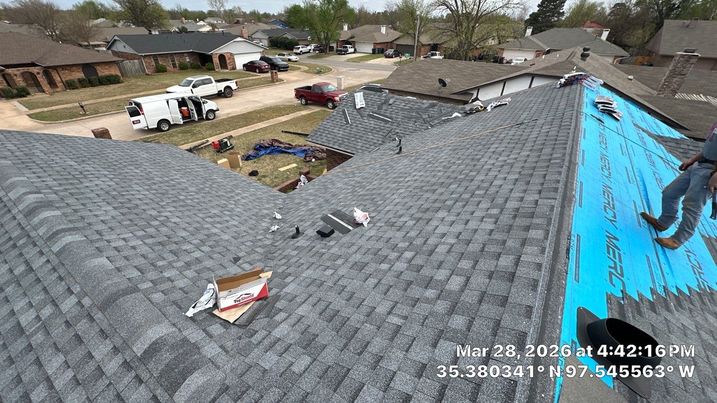 Project in Oklahoma City by Icon Roofing And Construction