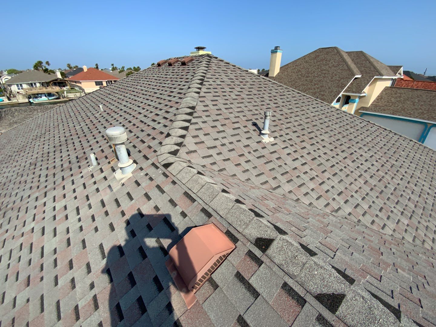 Residential Roofing Installation using Tilcor Stone Coated Steel Roofing by Lighthouse Roofing