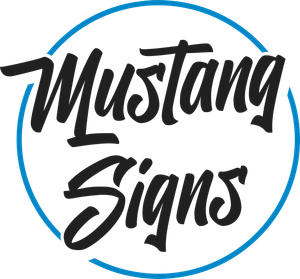 Logo for Mustang Signs