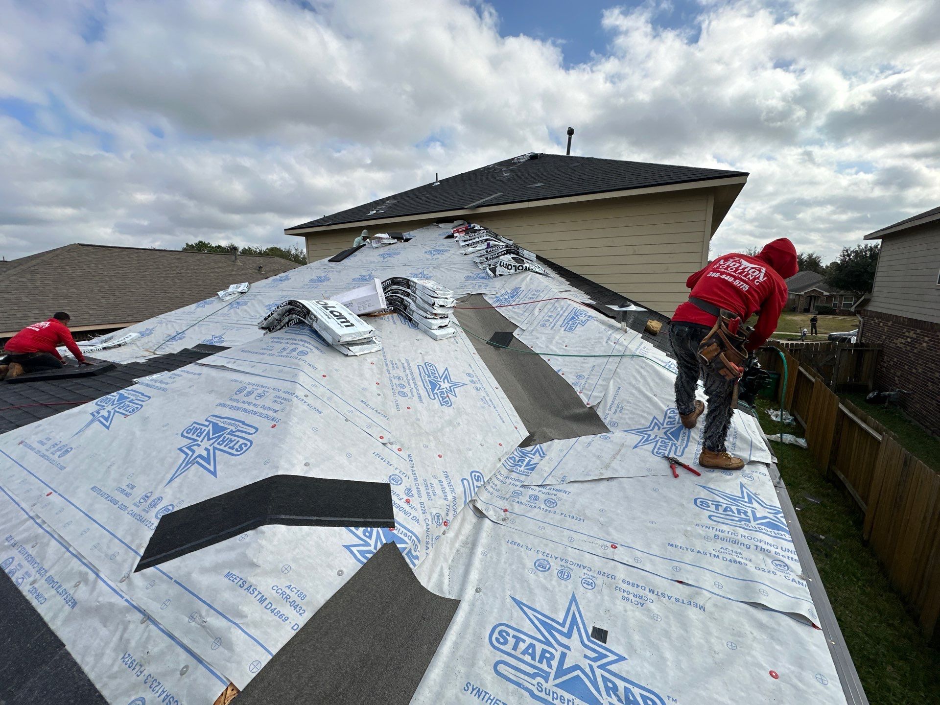 Project by Motion Roofing by Motion Roofing