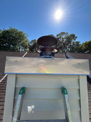 Chase Cover Replacement - Stainless Steel Lifetime Warranty by Premier Chimney and Roofing