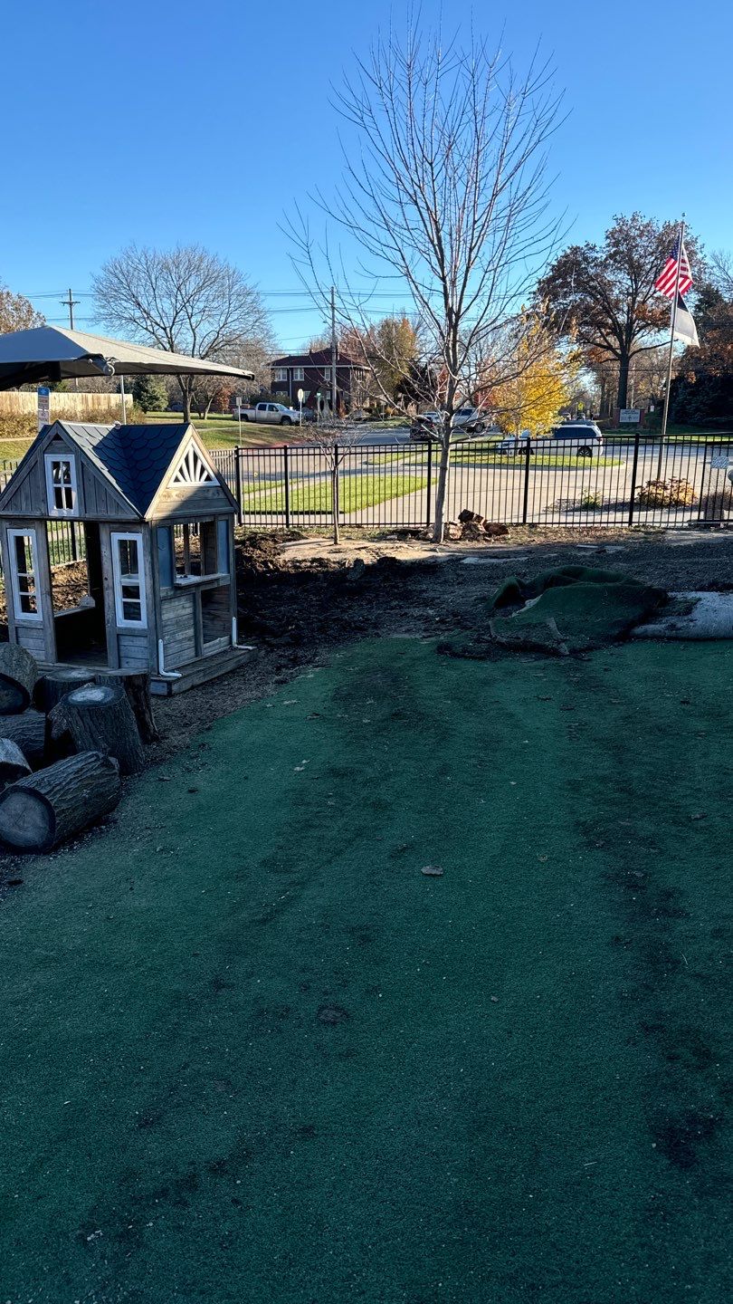 CDC Turf & Playground Project. by New Horizon Landscapes
