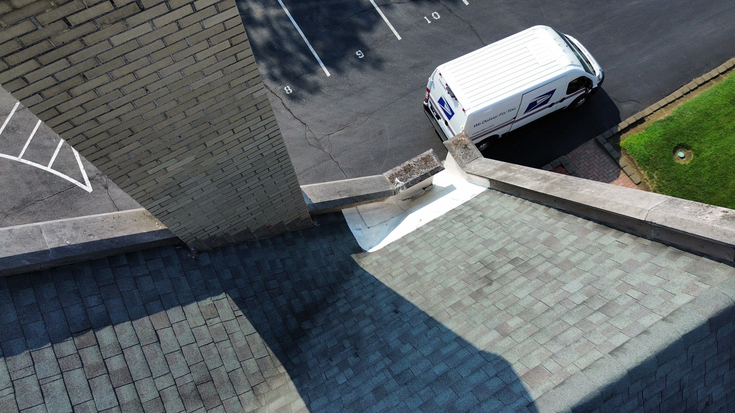Commercial Roofing Installation using Standing Seam Metal - Frost Black by RoofX 