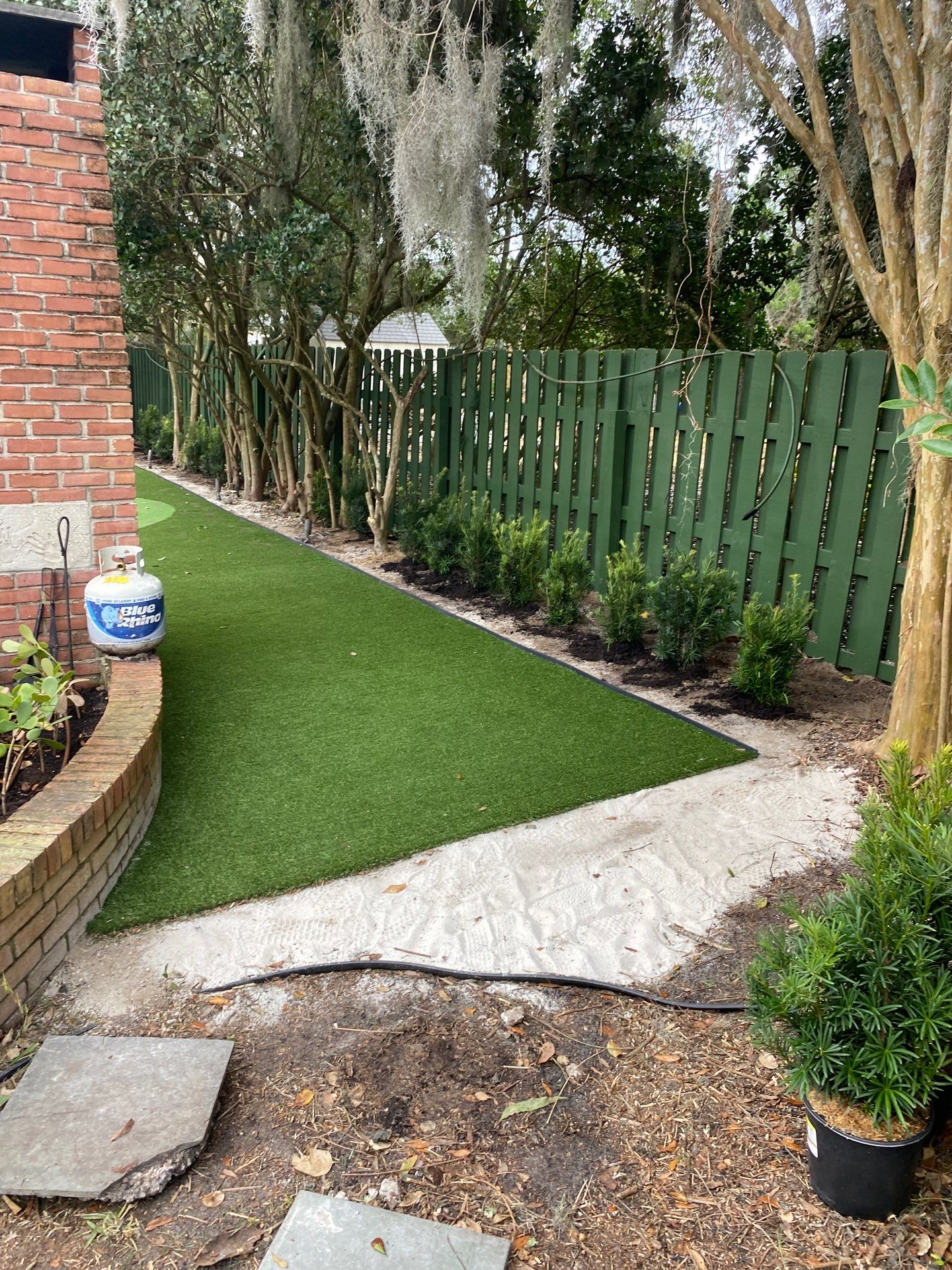 Deerwood Resident | Pine Bark Installation by ProGreen Services
