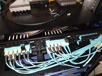 Structured cabling installation by CimaSolutions