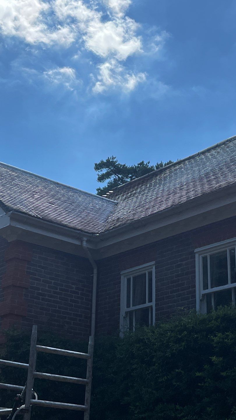 Exterior Cleaning using Honda 15lpm Low Pressure Washing Machine by Ges Exterior Cleaning ltd