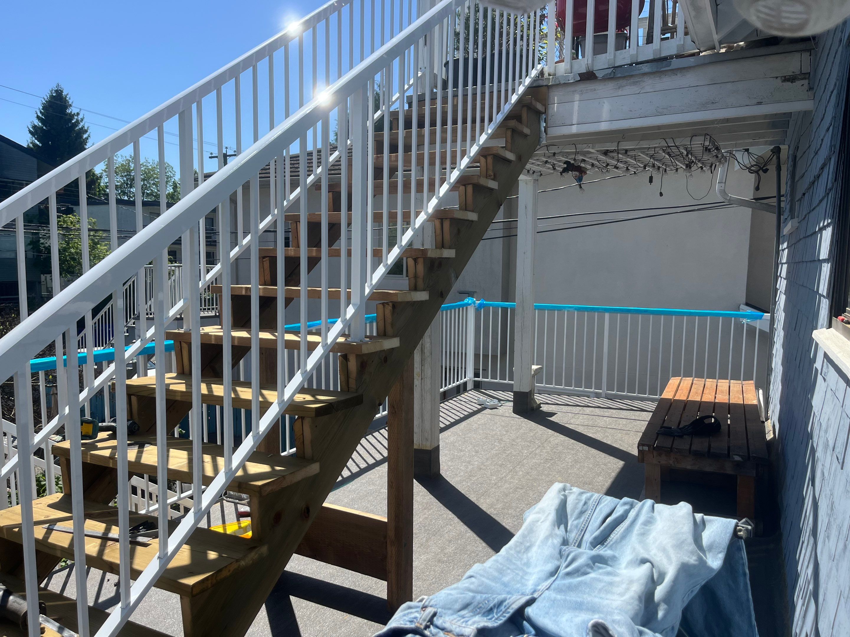 New Deck & New Set Of Stairs by YVR Construction Group
