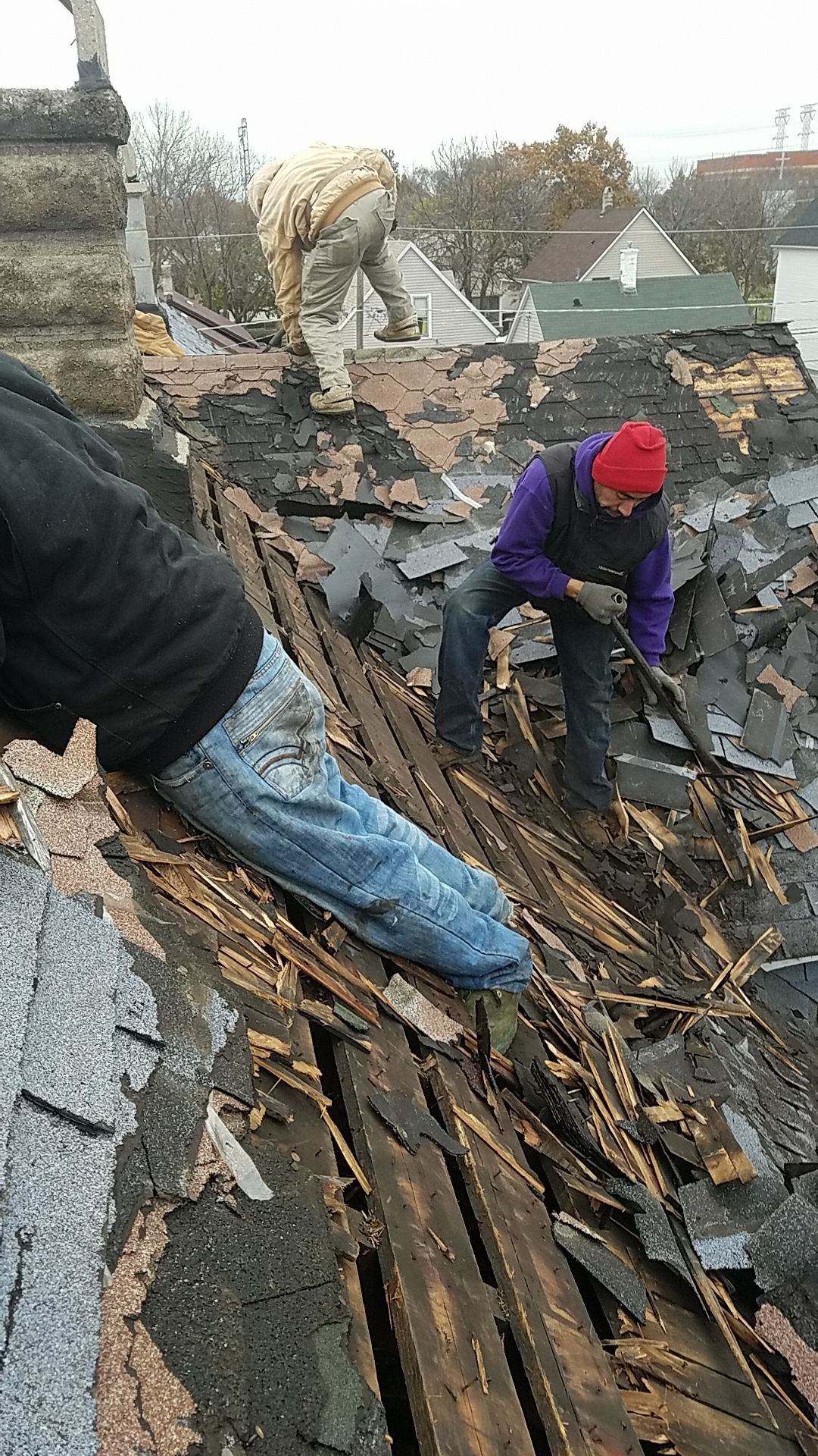 Roof replacement by hail damage by Just Brilliant Restoration JBR