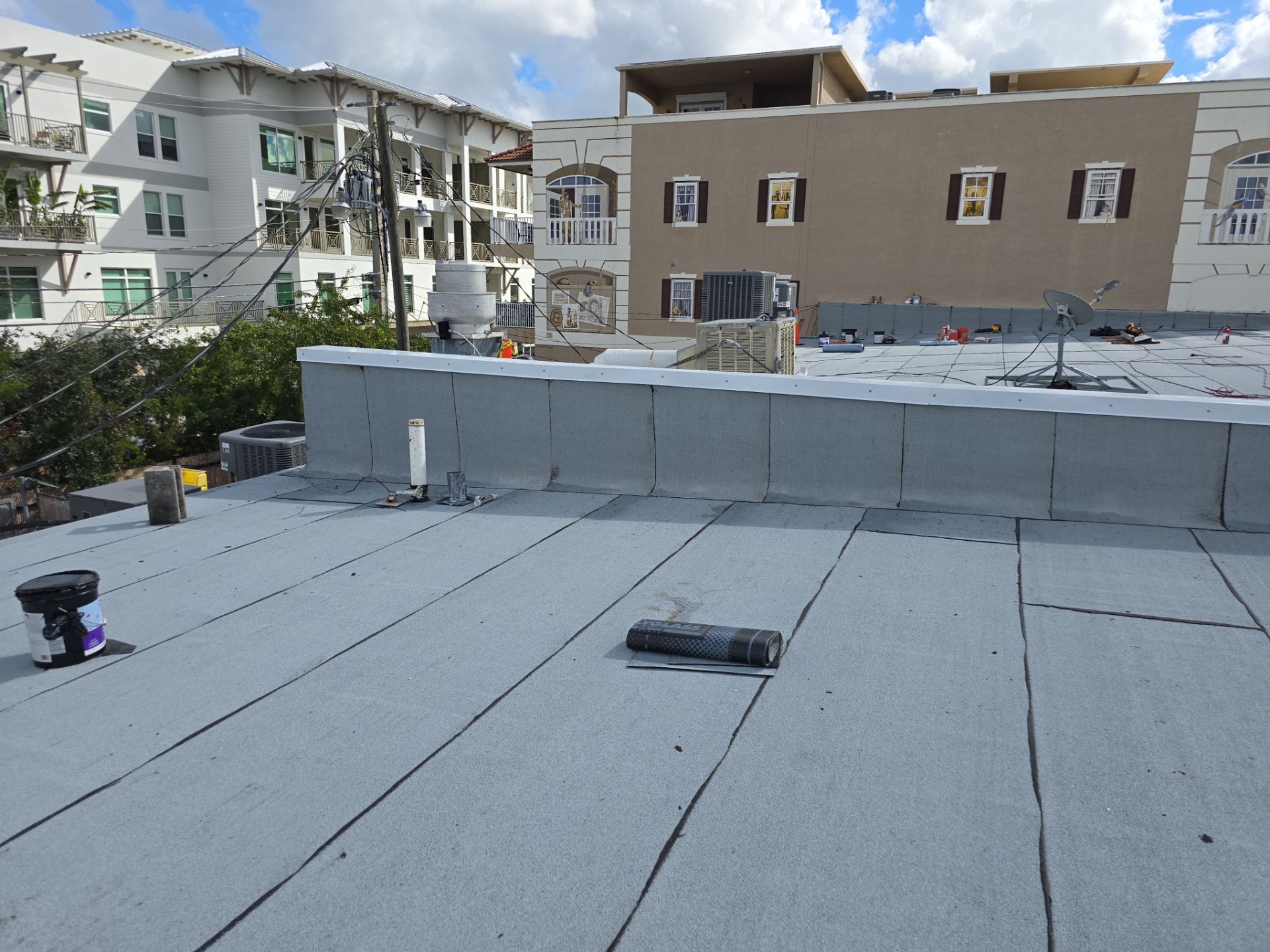 Torch Applied Modified Bitumen Roof Replacement by Sailfish Roofing