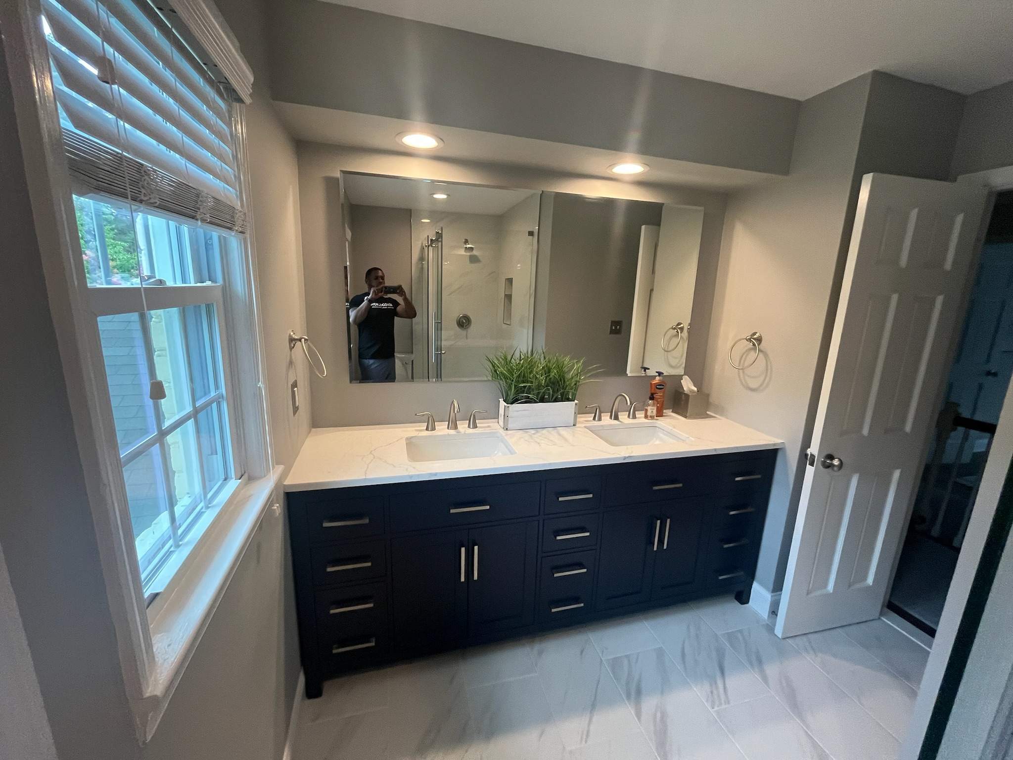 Hall Bathroom Remodel - Potomac, MD by Remodel Now