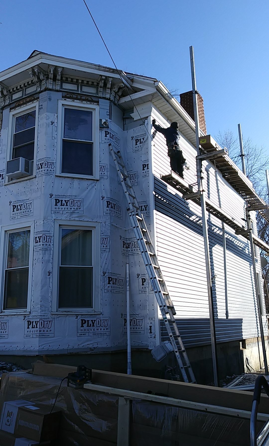 Siding and roof replacement by hail damage by Just Brilliant Restoration JBR
