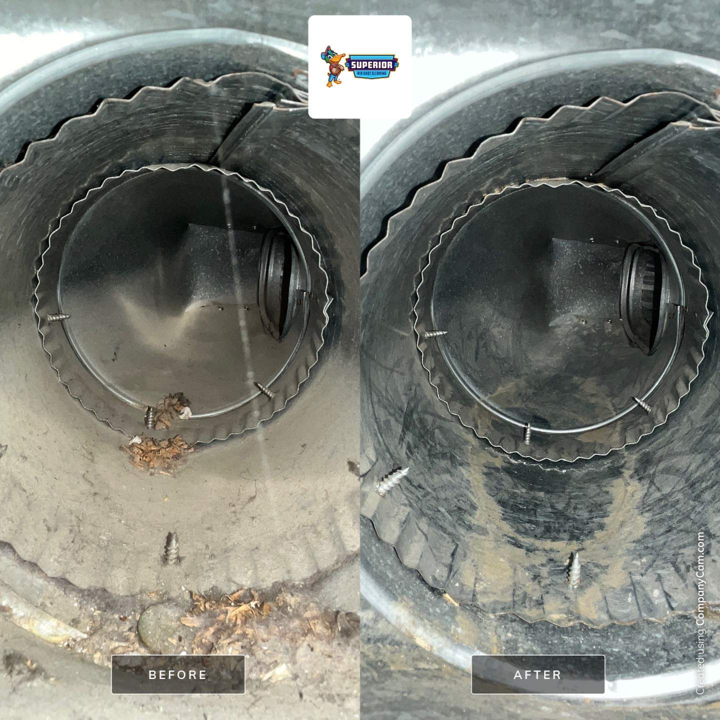 Air Duct Cleaning With a Vacuum Truck in Ellwood City, PA by Superior Air Duct Cleaning