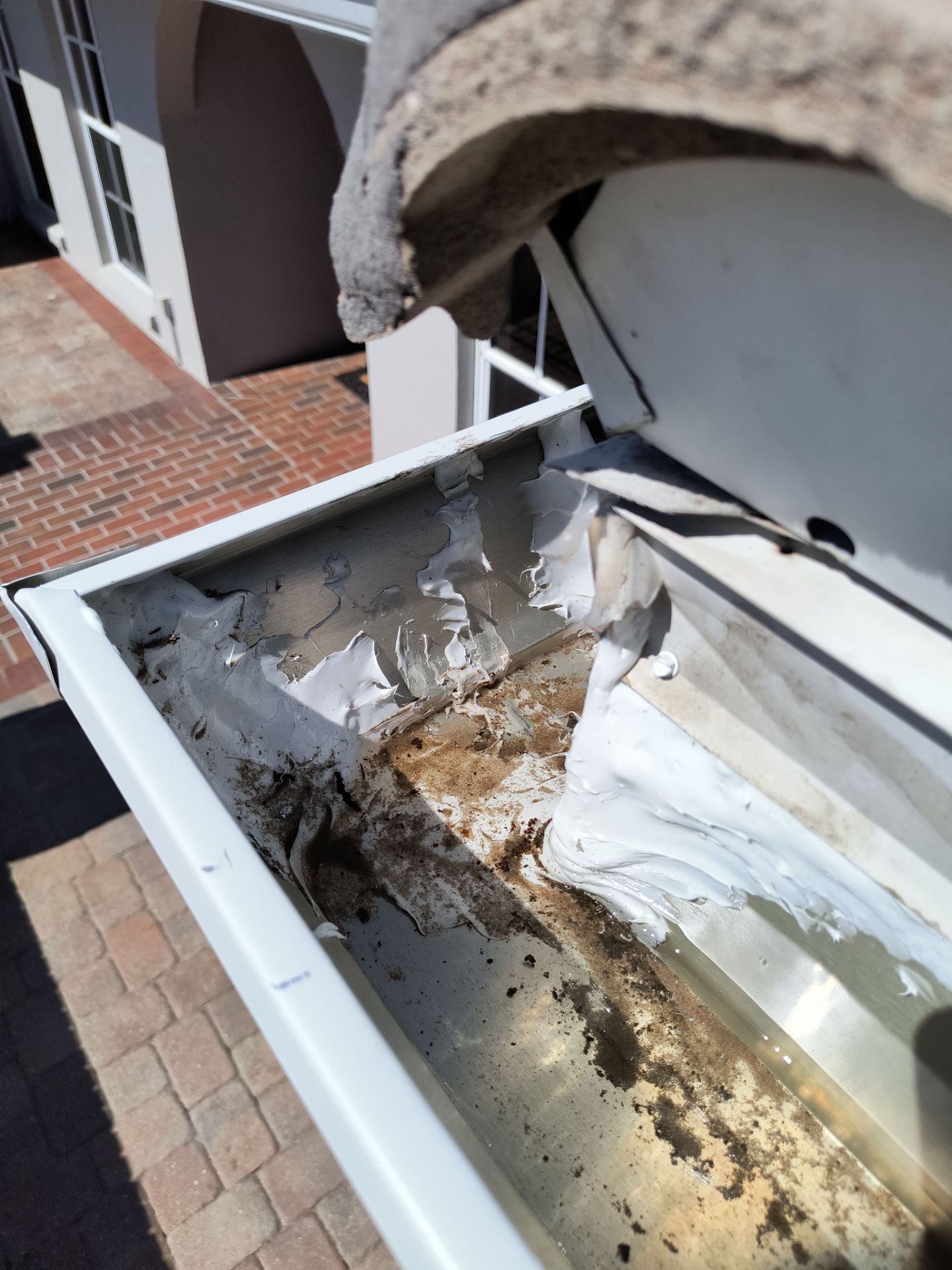 Fascia and Soffit Repair with New Gutters  by Gutter Professors
