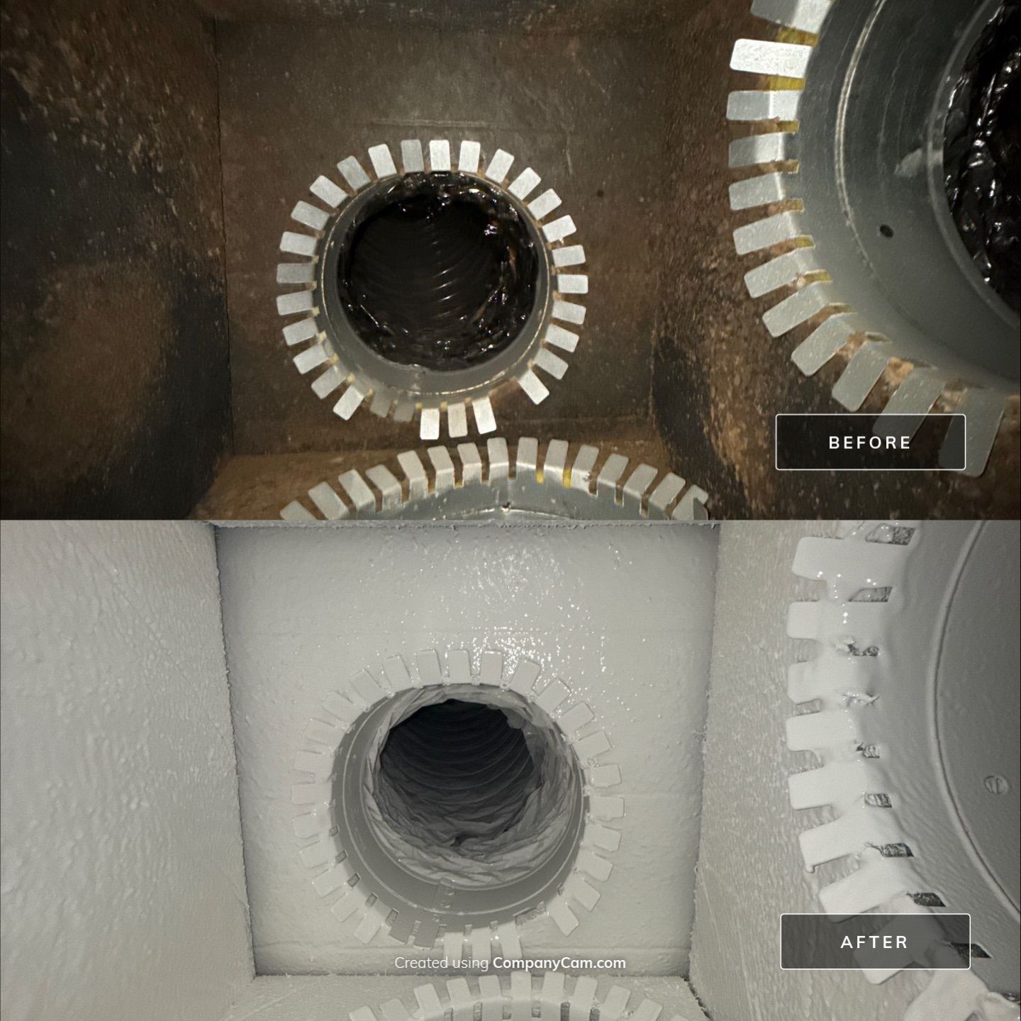 Project in Columbus by Voyager Air Duct Cleaning