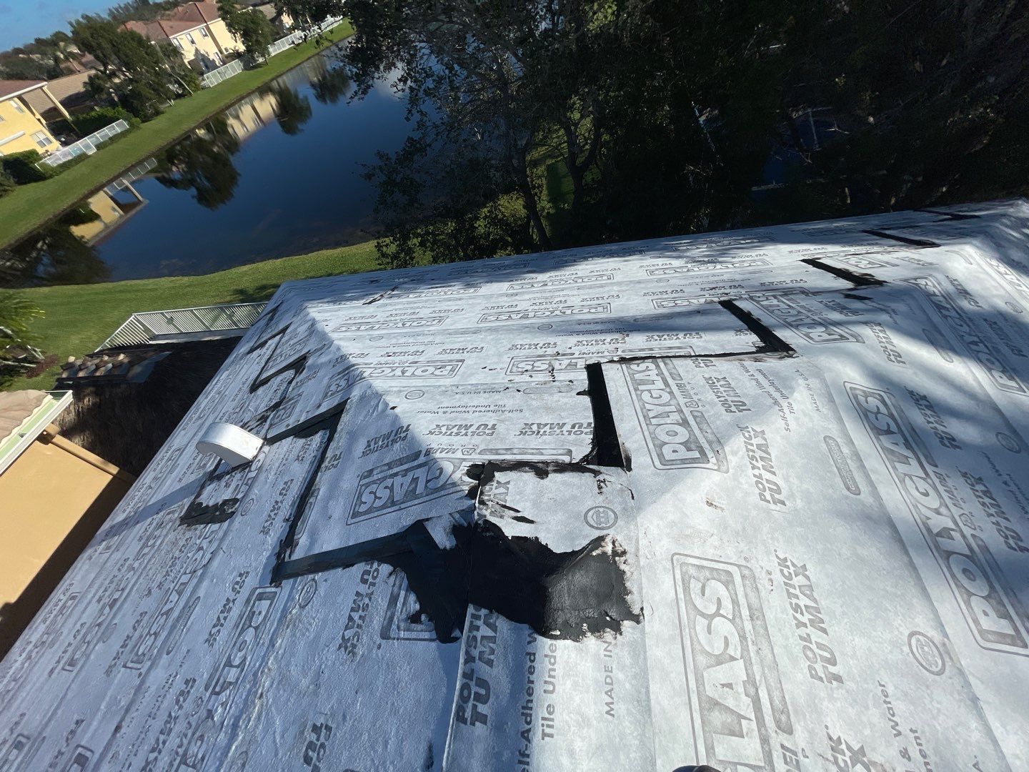Residential Roofing Installation using Eagle Roofing Tile by BLUES BROTHERS ROOFING