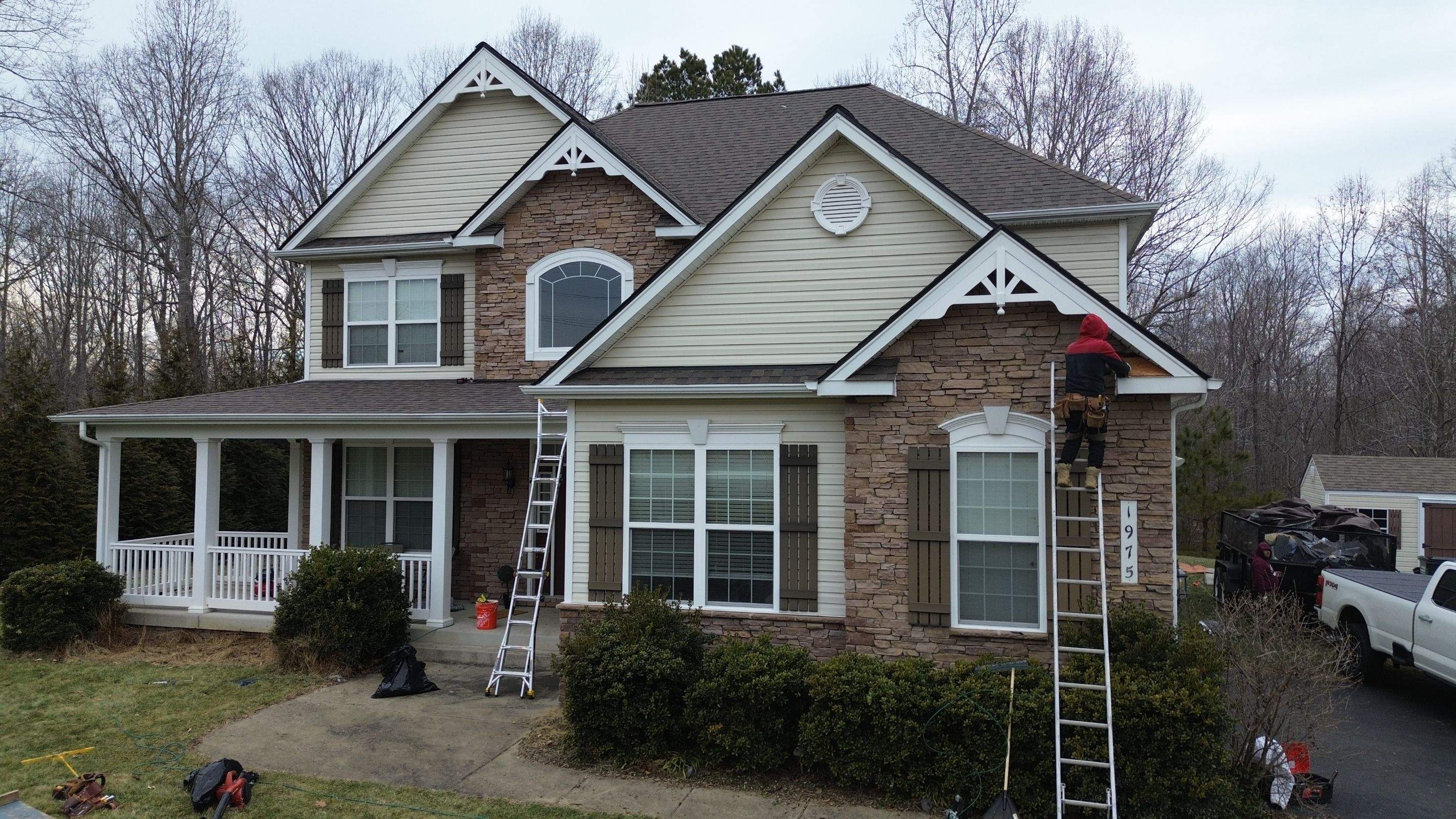 New Roof Install using Tamko Titan- Rustic Slate in Prince Frederick, MD by Storm Ready Exteriors