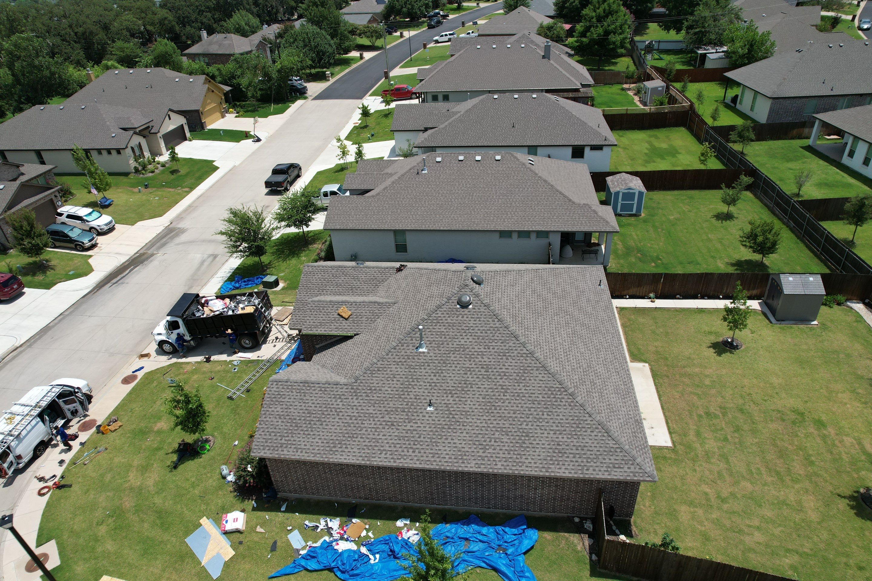 Project in Weatherford  by Zeus Exteriors