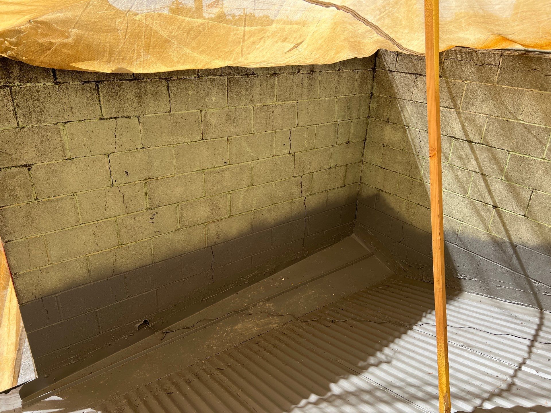 Spray foam and coatings using Conklin Benchmark/ PUMA XL acrylic coatings over metal and foam by Straight Edge Roofing Inc