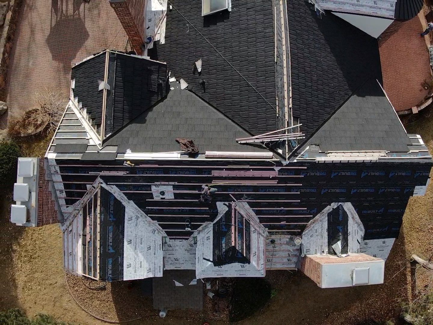 Unified Stone Coated Roof & Stucco Remodle by Blue Peaks Roofing LLC