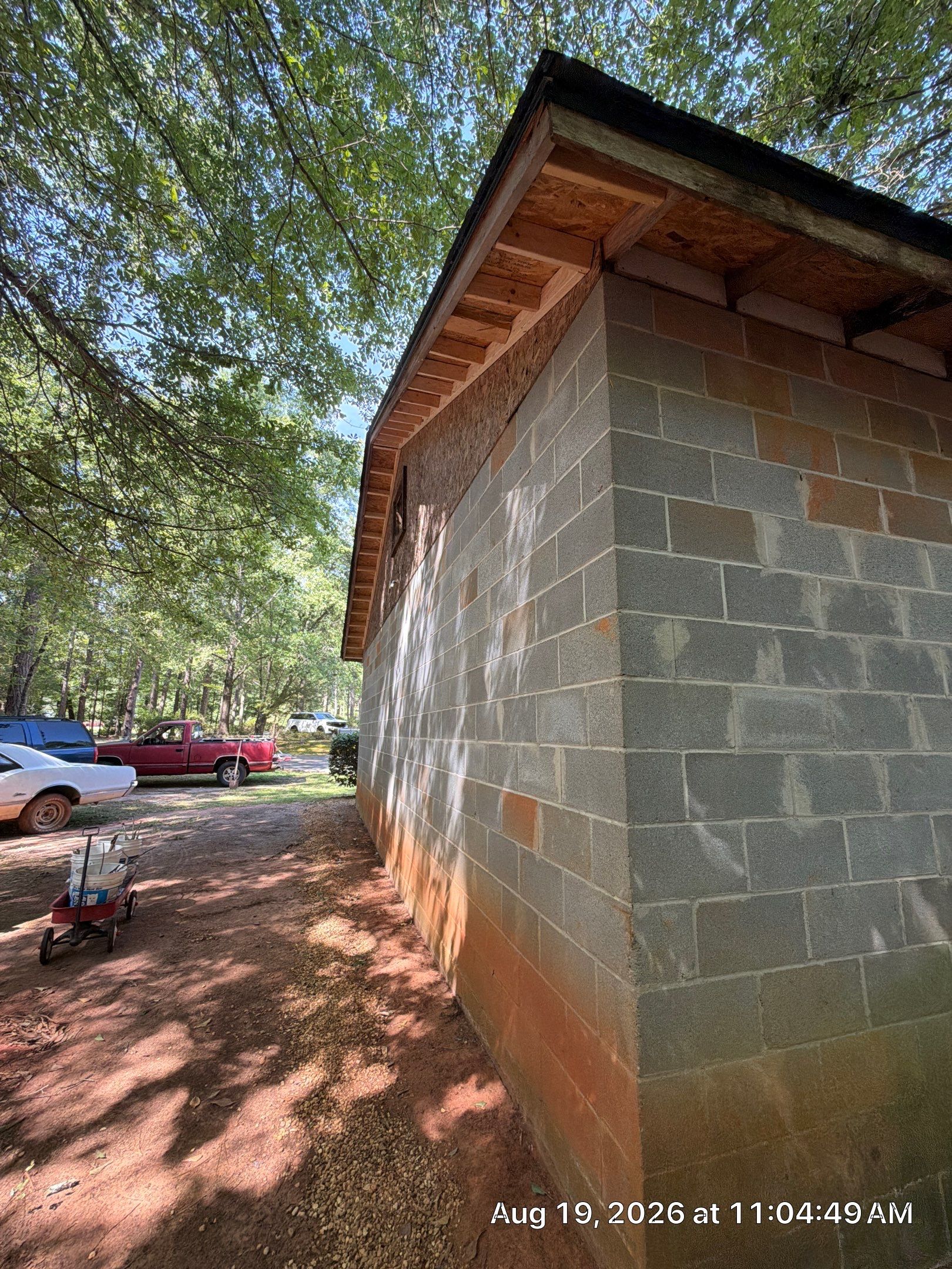 Detached Garage Masonry Painting by PGP Surface Solutions, LLC