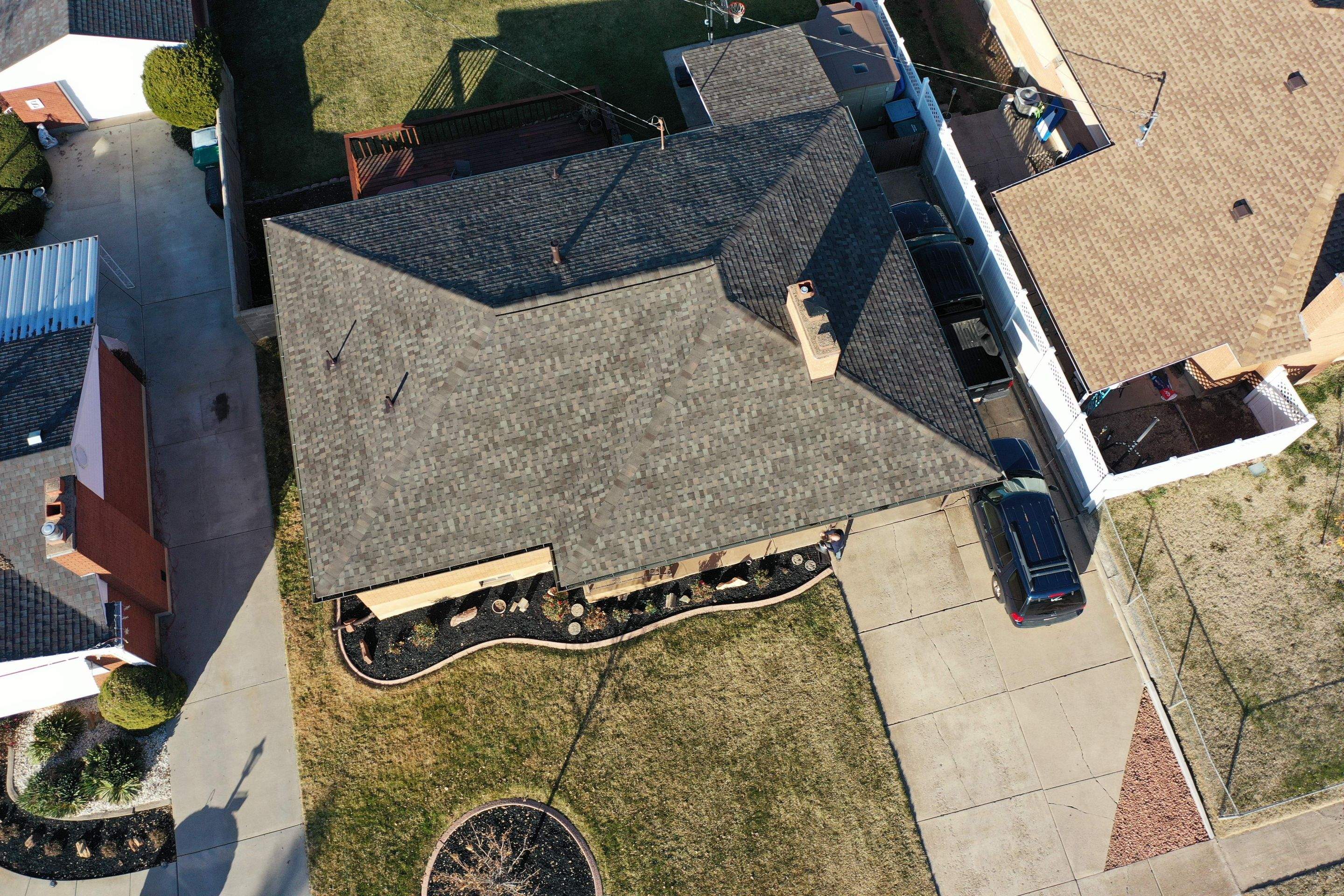 Residential Roofing Installation by Definitive Construction