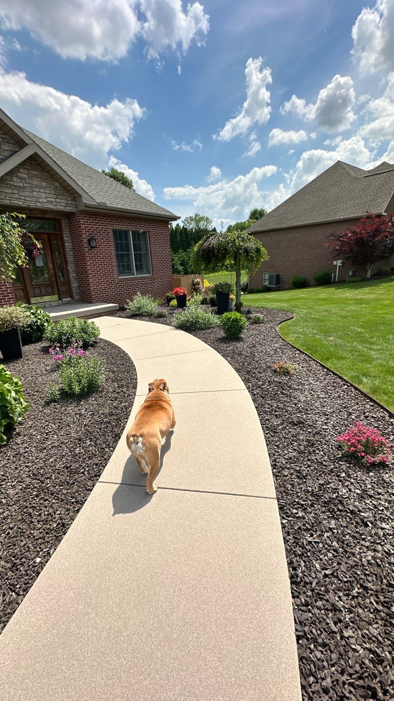 Driveway + Garage + Walkway Project in Meridian by Floors in a Day, Inc