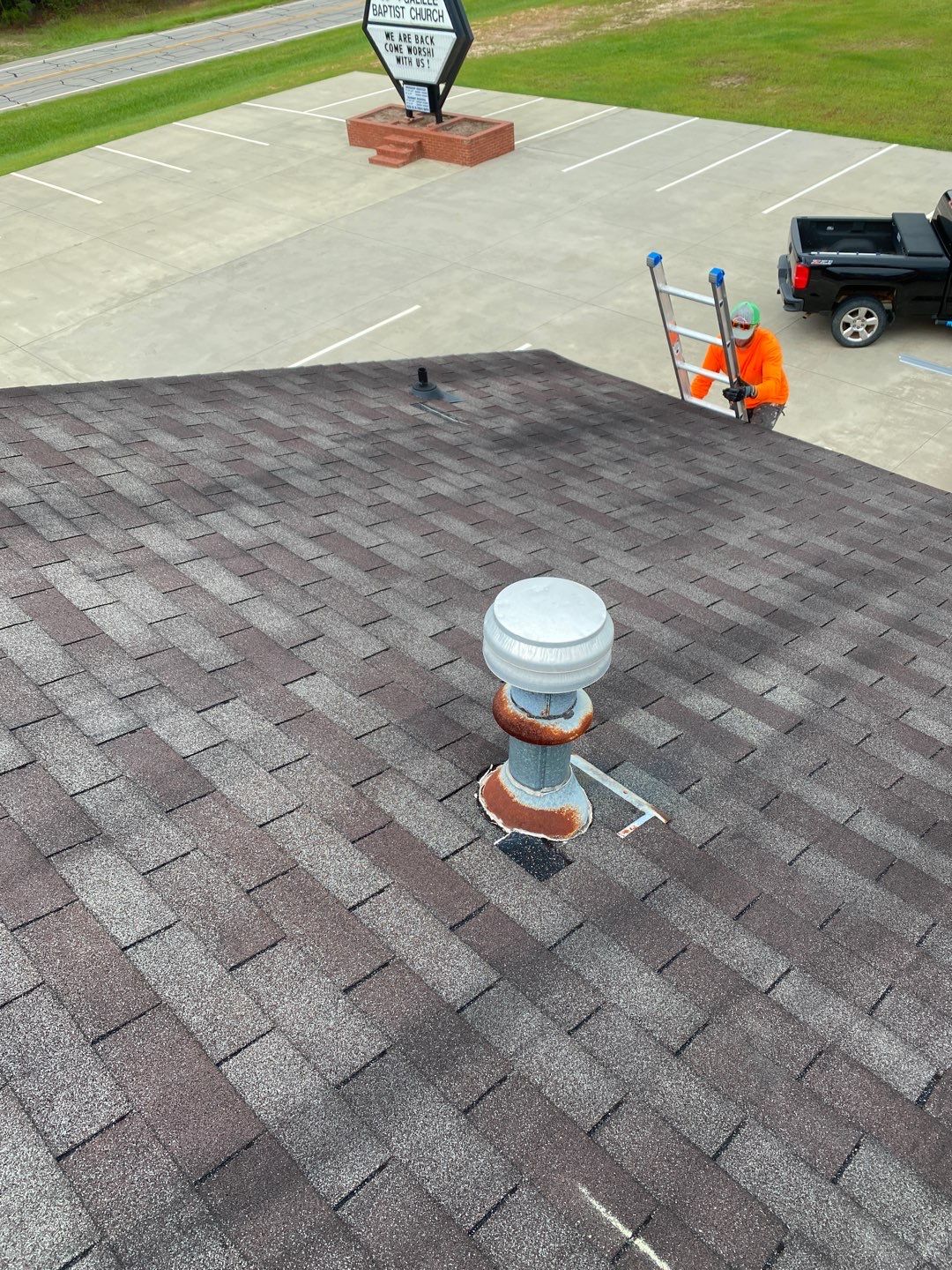 Church Roof Replacement using Owens Corning by Inspector Roofing and Restoration